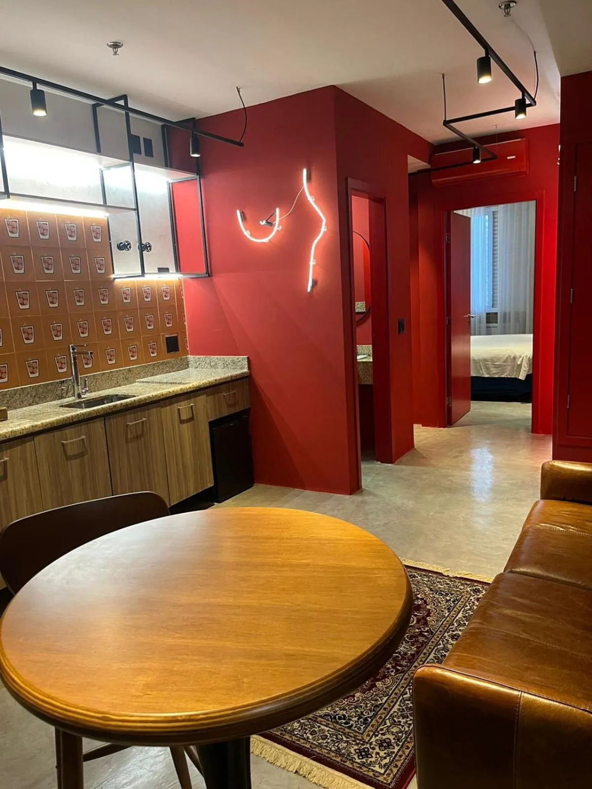 Living room in Comfort Hotel Santos