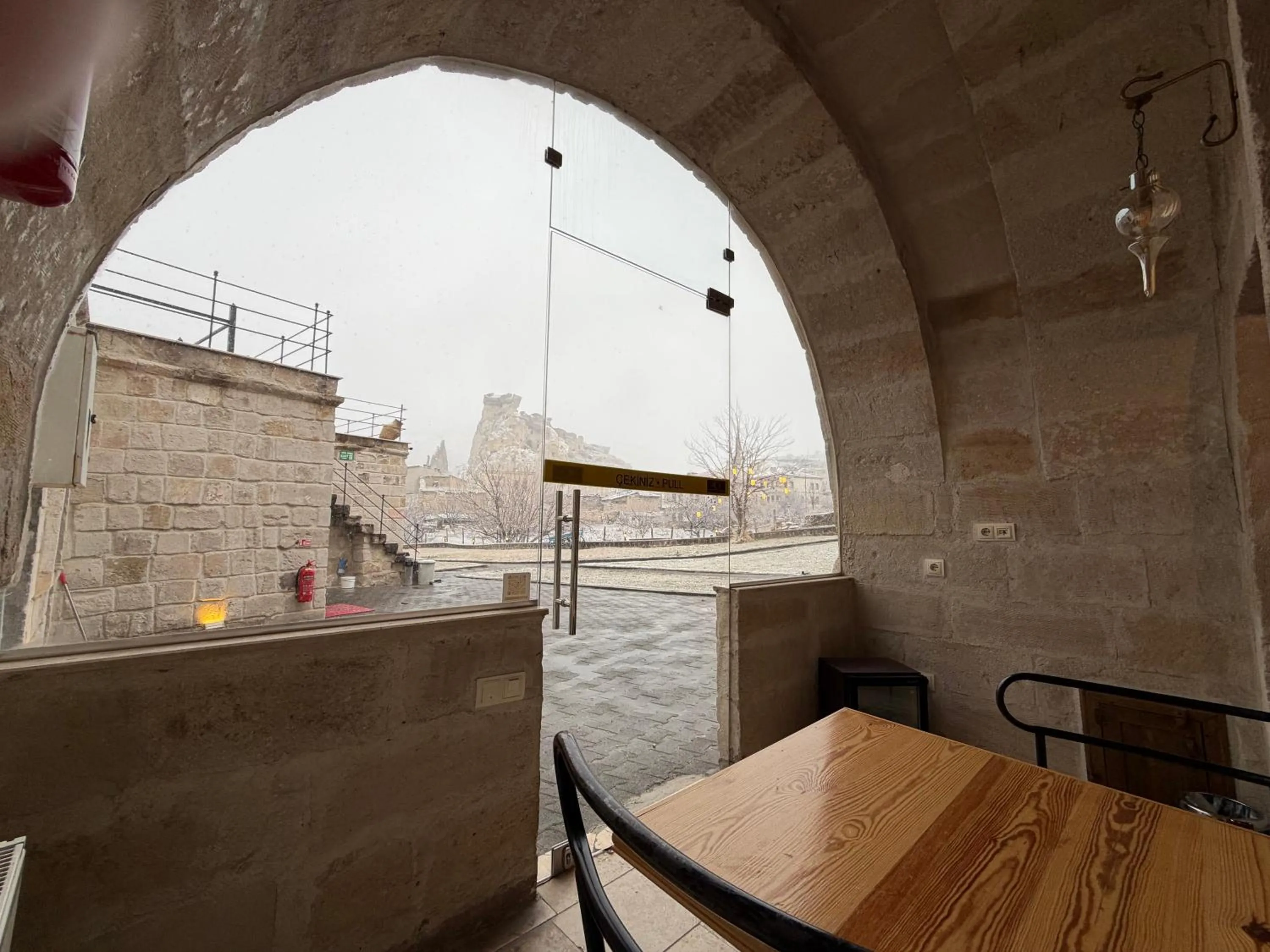 Patio in Jacob's Cave Suites - Cappadocia