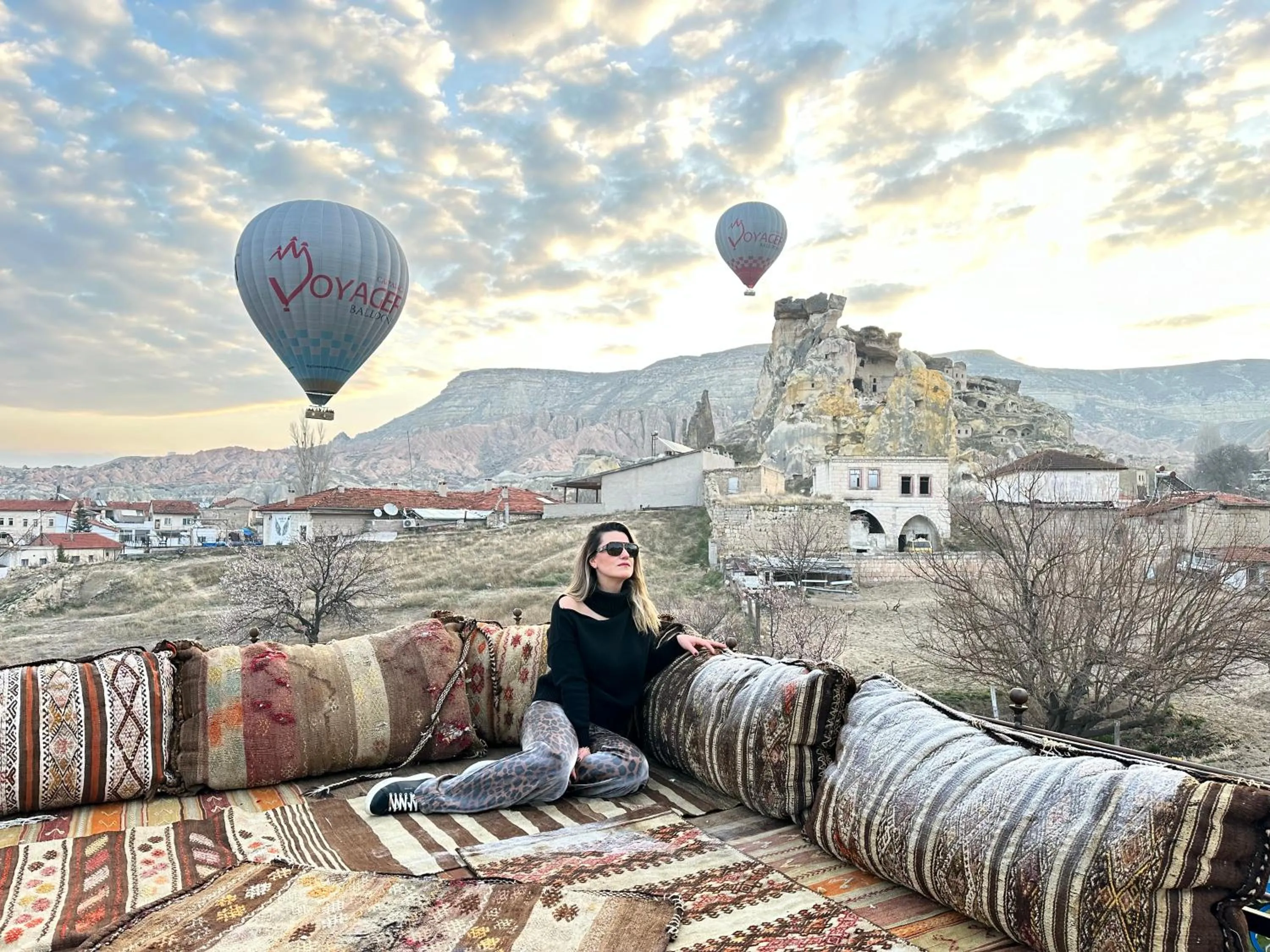 Living room in Jacob's Cave Suites - Cappadocia