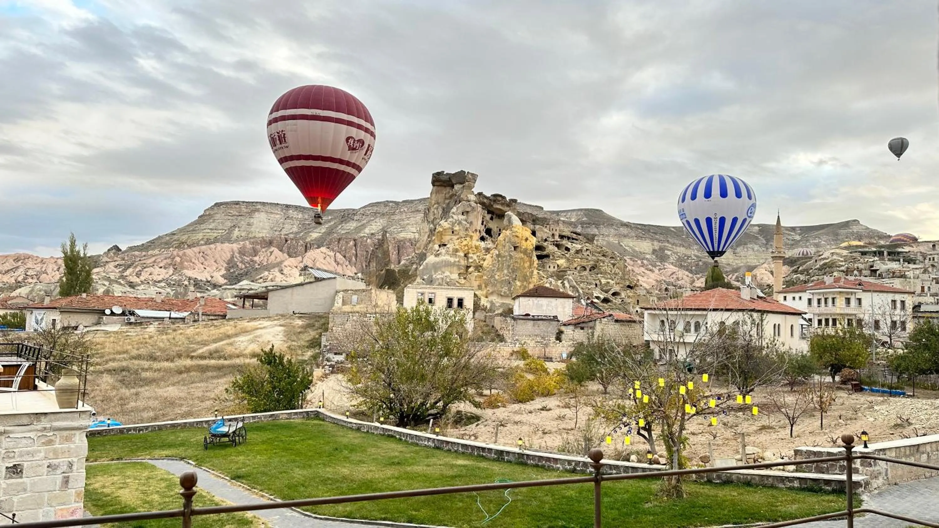 Patio in Jacob's Cave Suites - Cappadocia