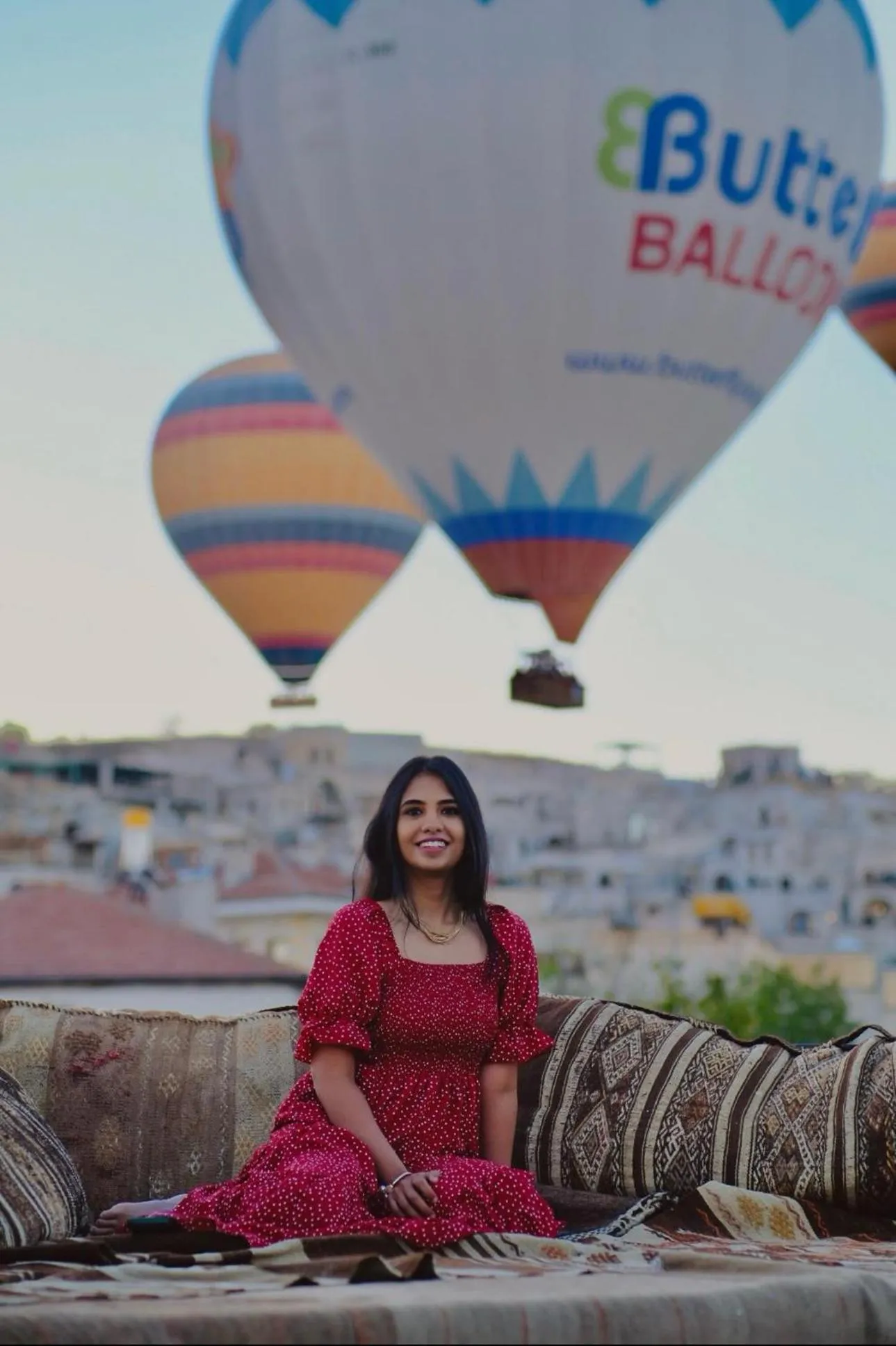 Balcony/Terrace in Jacob's Cave Suites - Cappadocia