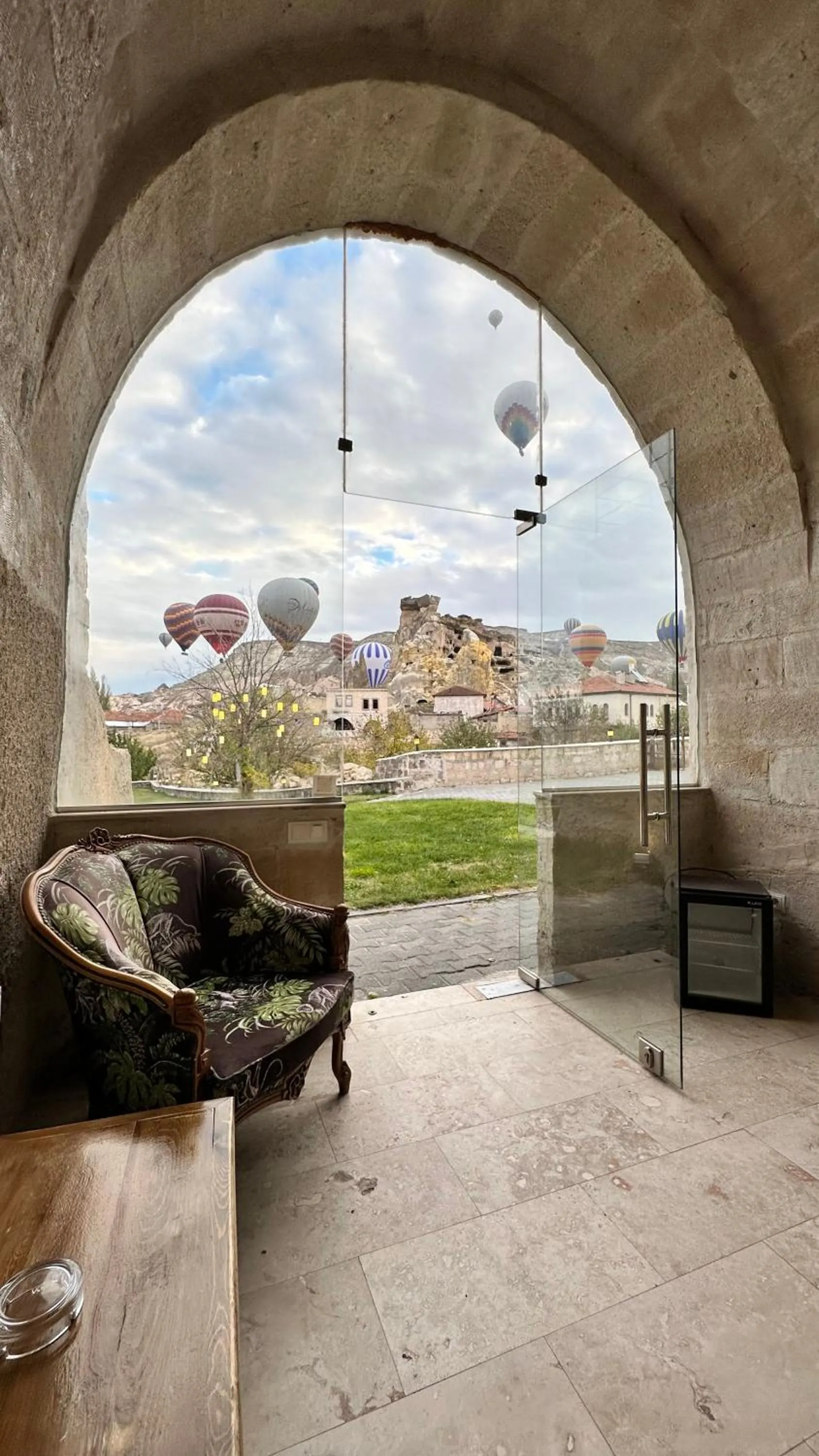 Patio in Jacob's Cave Suites - Cappadocia