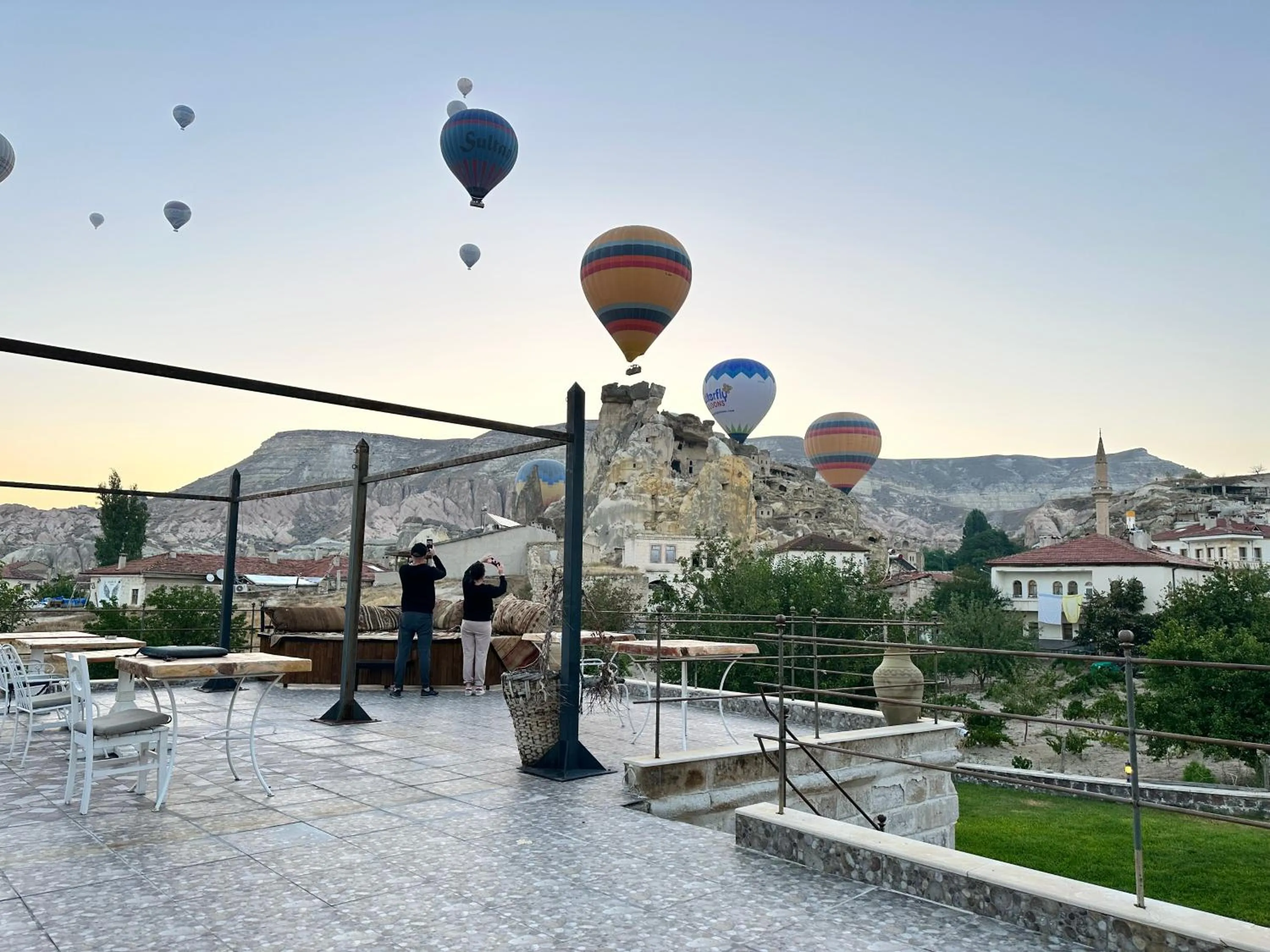 Inner courtyard view in Jacob's Cave Suites - Cappadocia