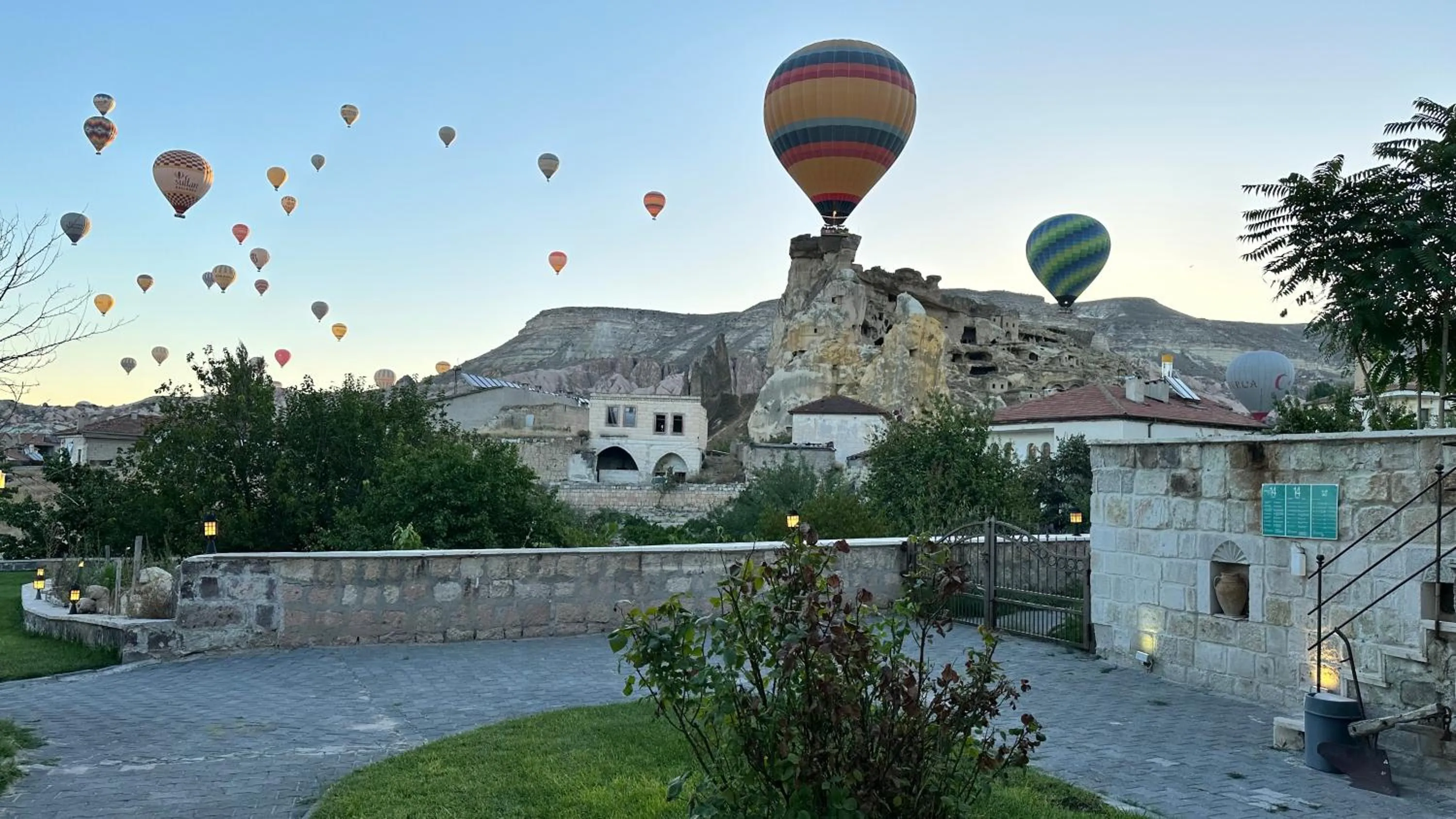 Garden view in Jacob's Cave Suites - Cappadocia
