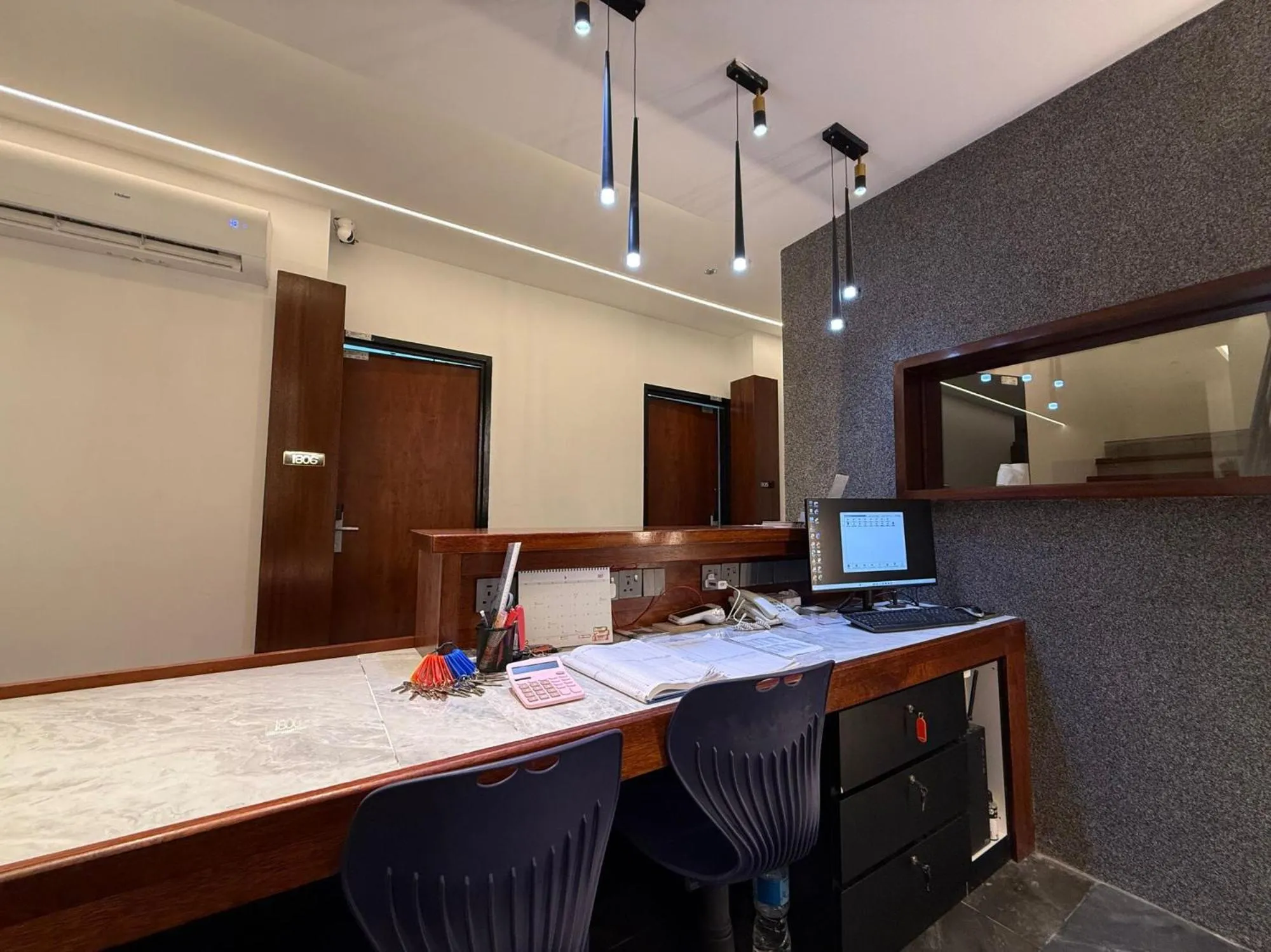 Lobby or reception in OYO 91193 Hi Inn Sibu Jaya