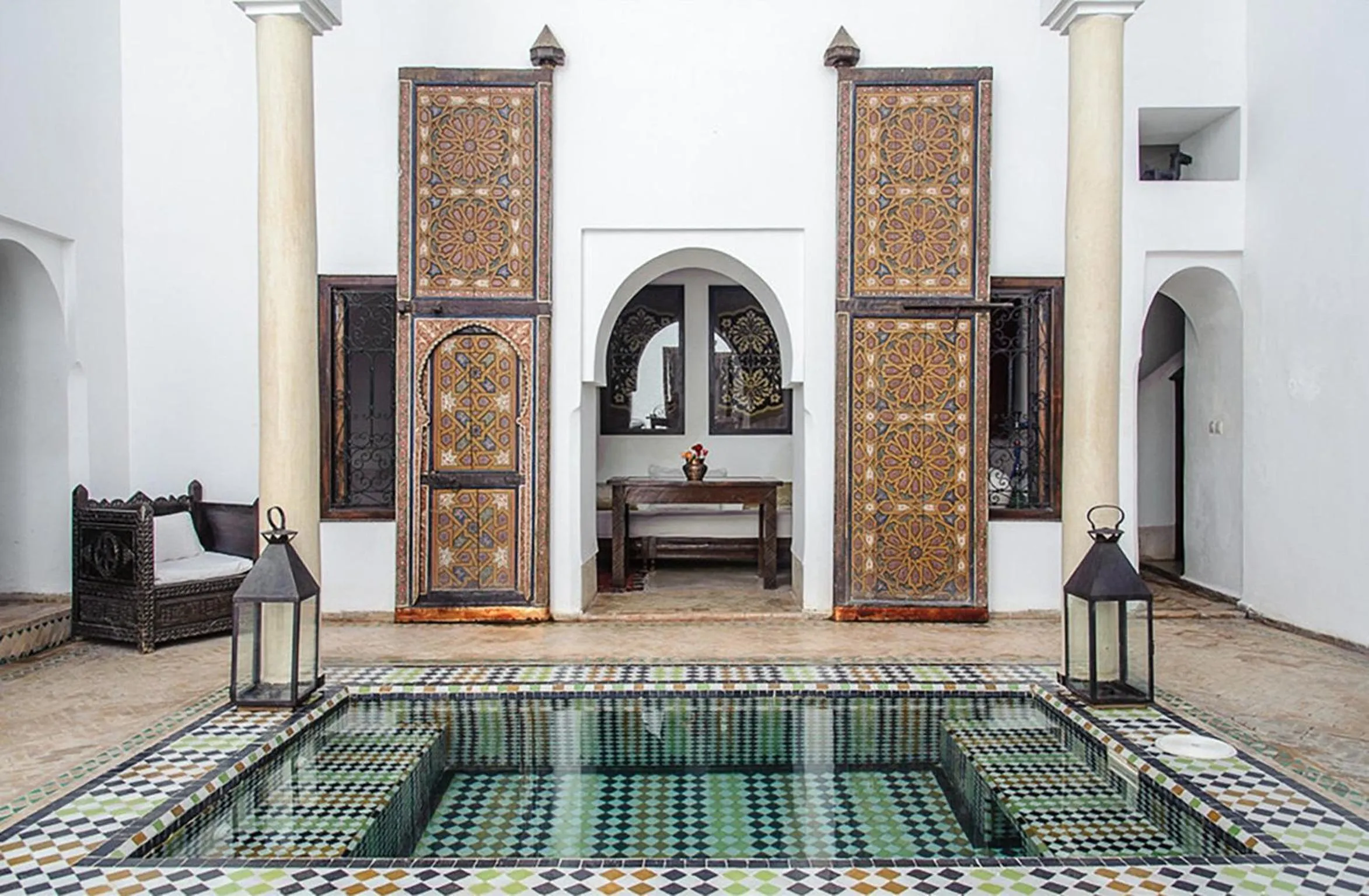 Patio in Riad Porte Royale