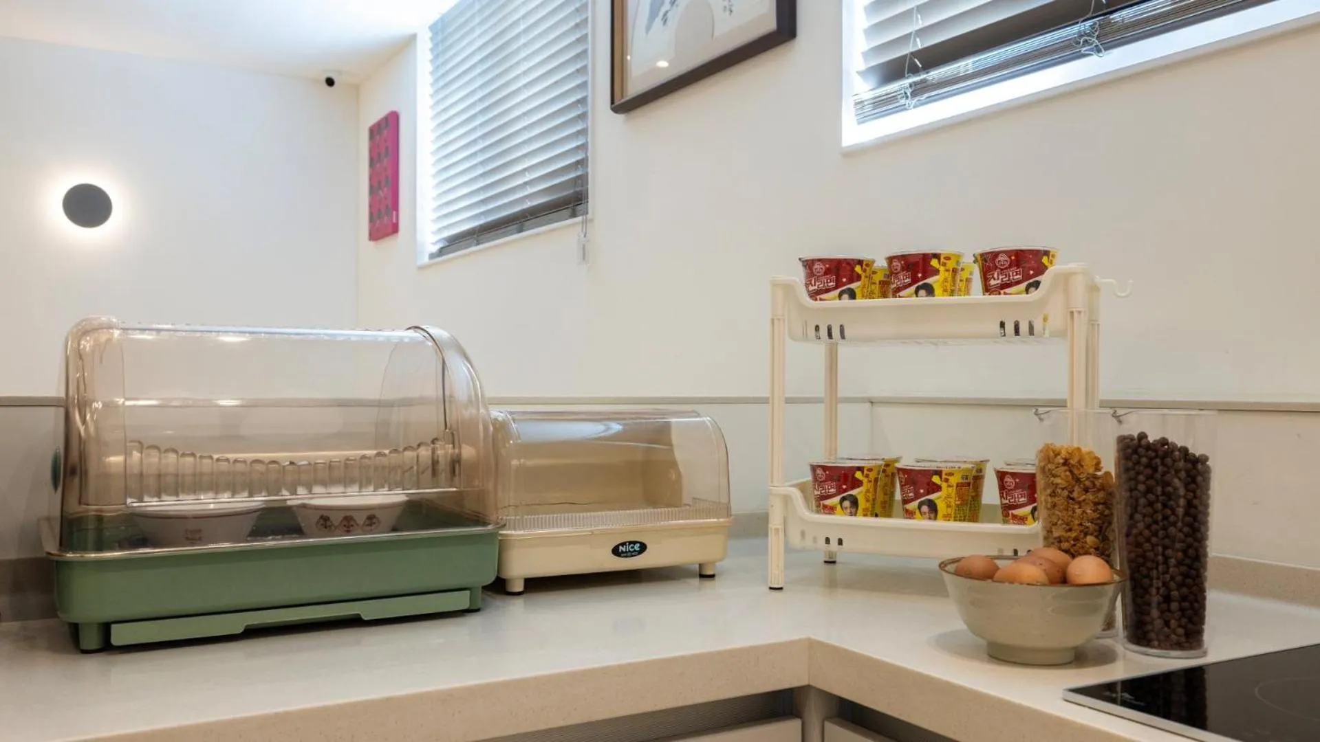 Kitchen or kitchenette in Browndot Hotel Jeonju Junghwasan