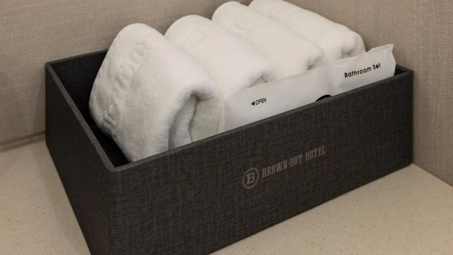 towels in Browndot Hotel Jeonju Junghwasan
