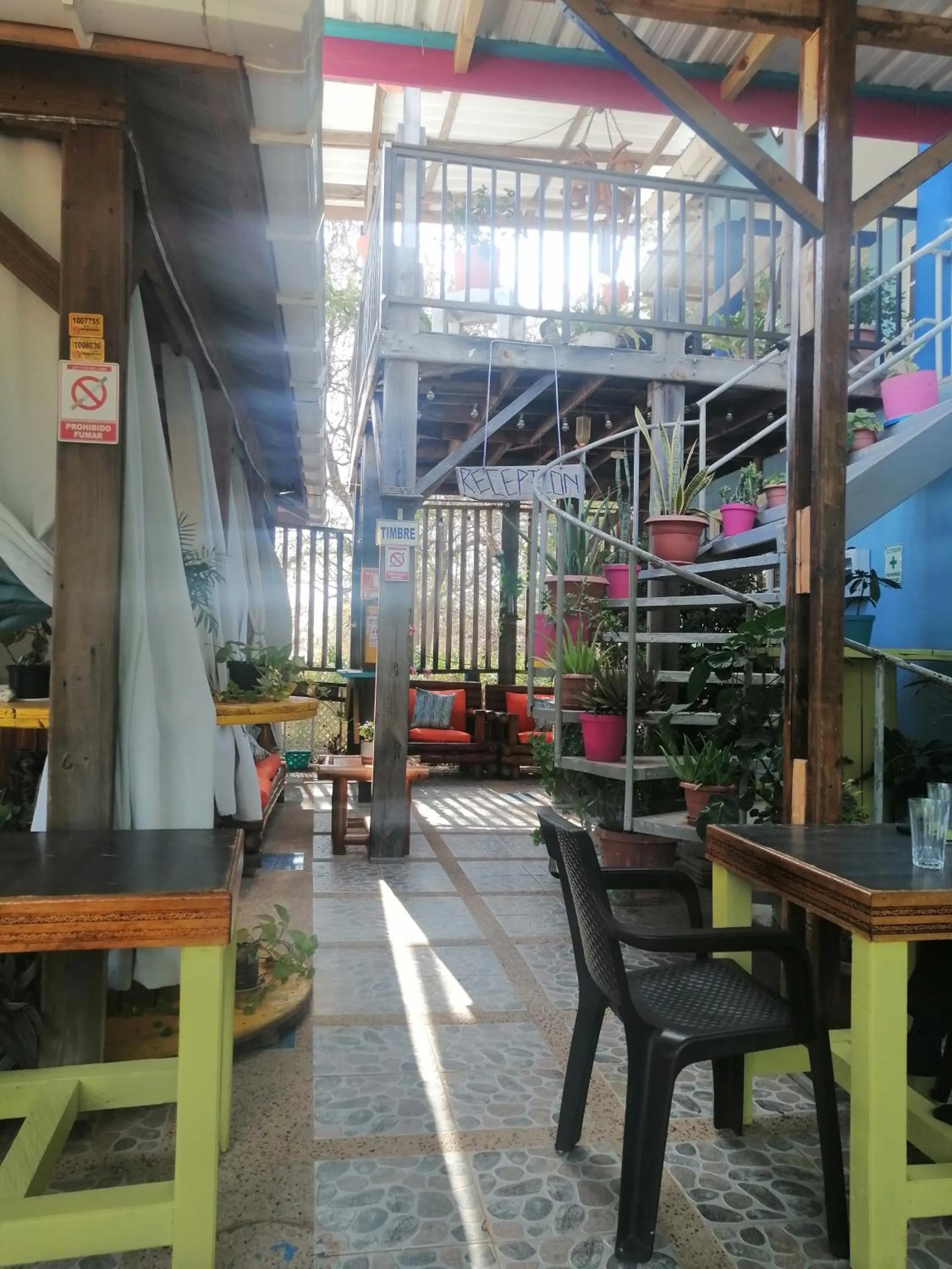 Living room in Casa Royal Palm Inn