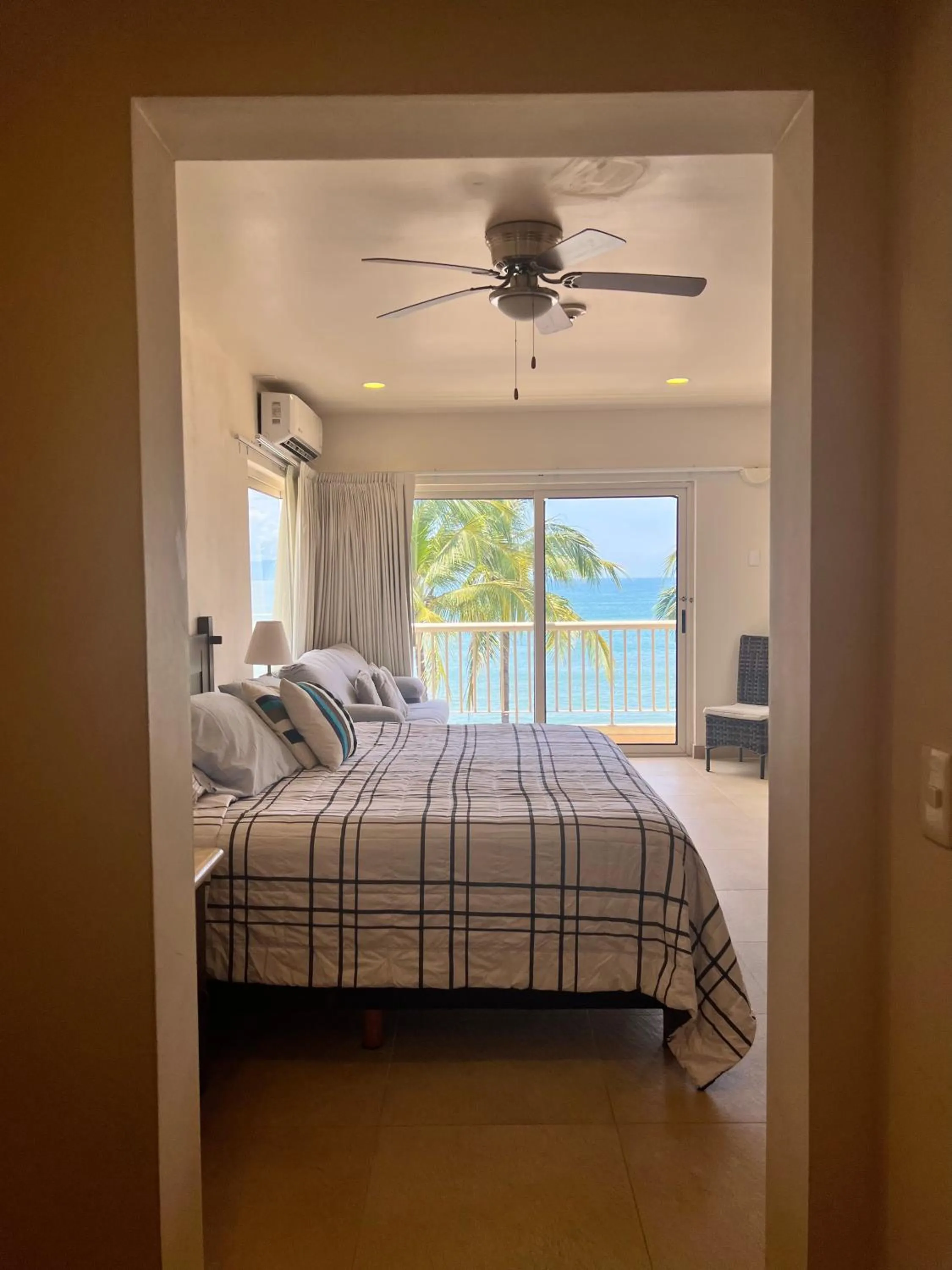 Bed in Condo at Krystal Grand Resort