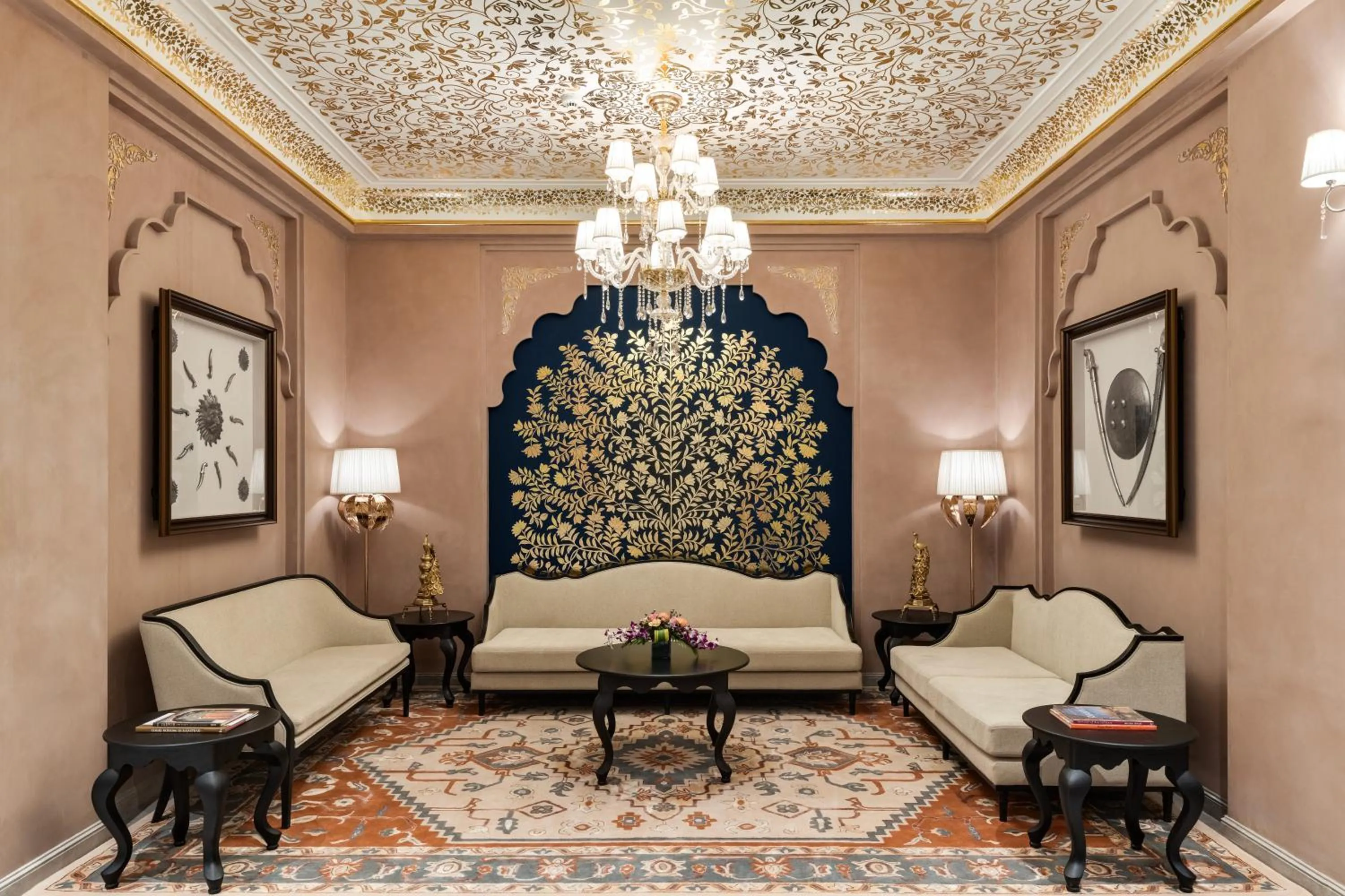 Lobby or reception in Wyndham Grand Udaipur Fateh Sagar Lake - Pure Vegetarian Resort