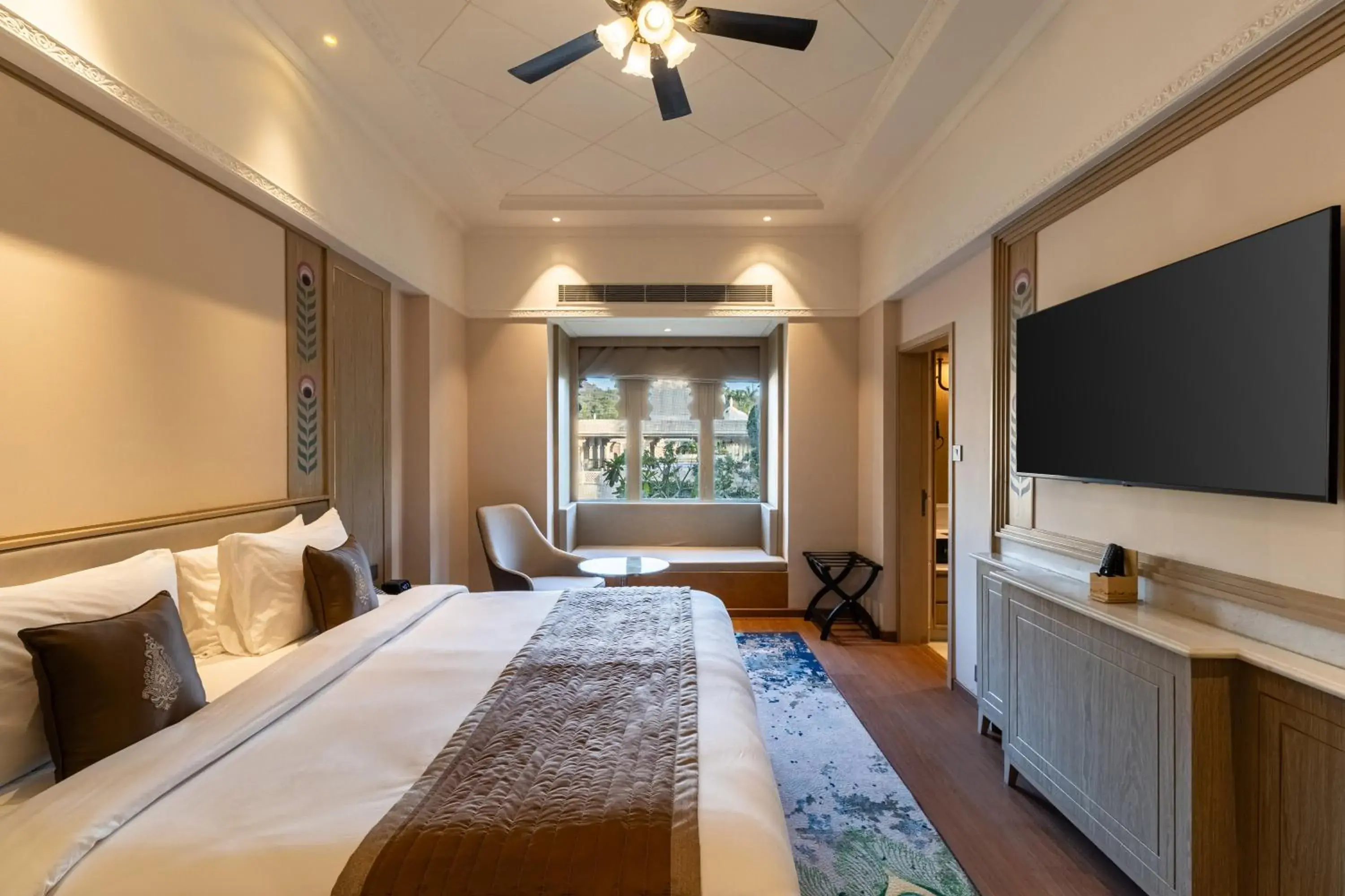 Heritage Palace Room- 15% off on Spa, Laundry and on Food and Soft Beverages in Wyndham Grand Udaipur Fateh Sagar Lake - Pure Vegetarian Resort Heritage Palace Room- 15% off on Spa, Laundry and on Food and Soft Beverages in Wyndham Grand Udaipur Fateh Sagar Lake - Pure Vegetarian Resort
