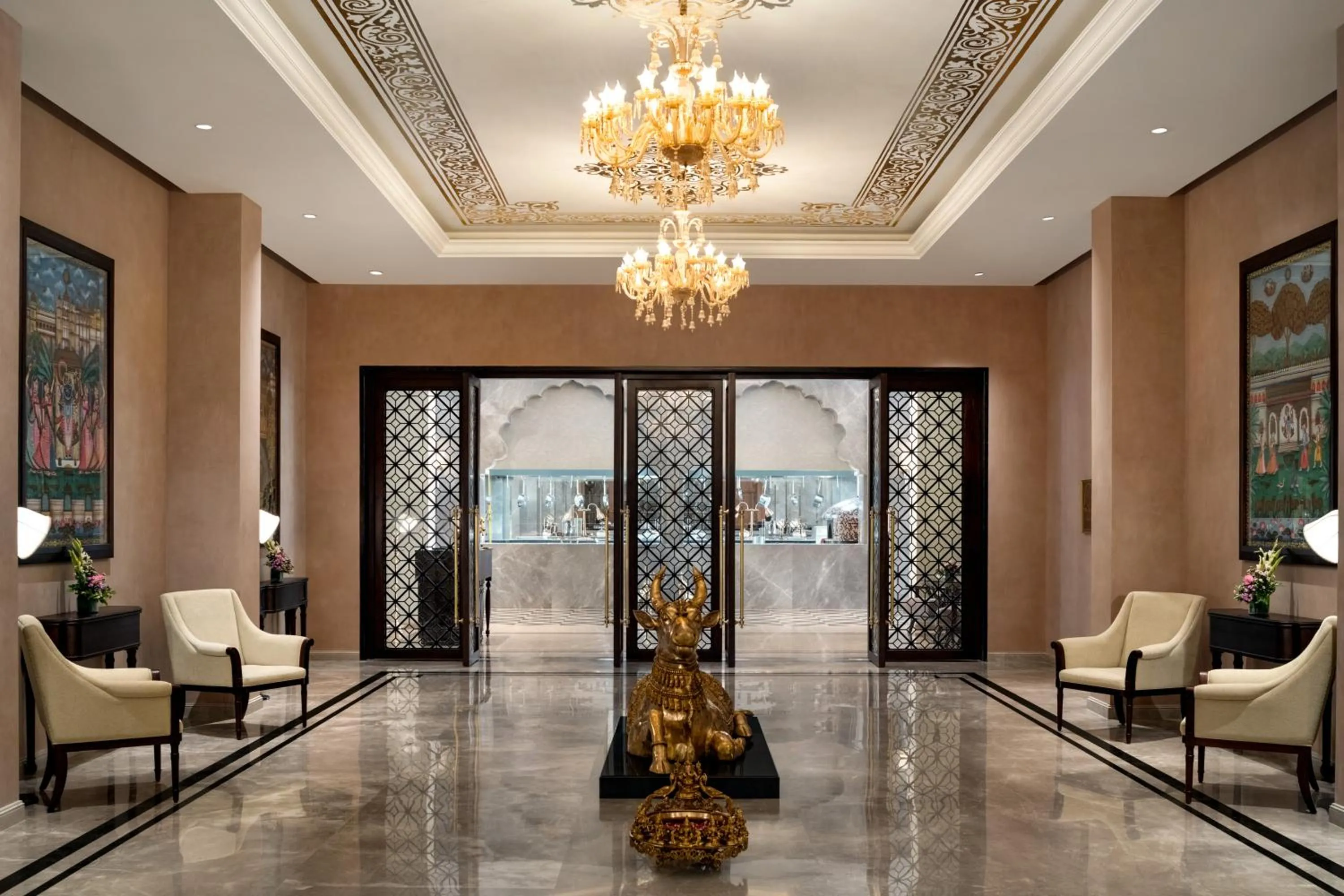 Restaurant/places to eat in Wyndham Grand Udaipur Fateh Sagar Lake - Pure Vegetarian Resort
