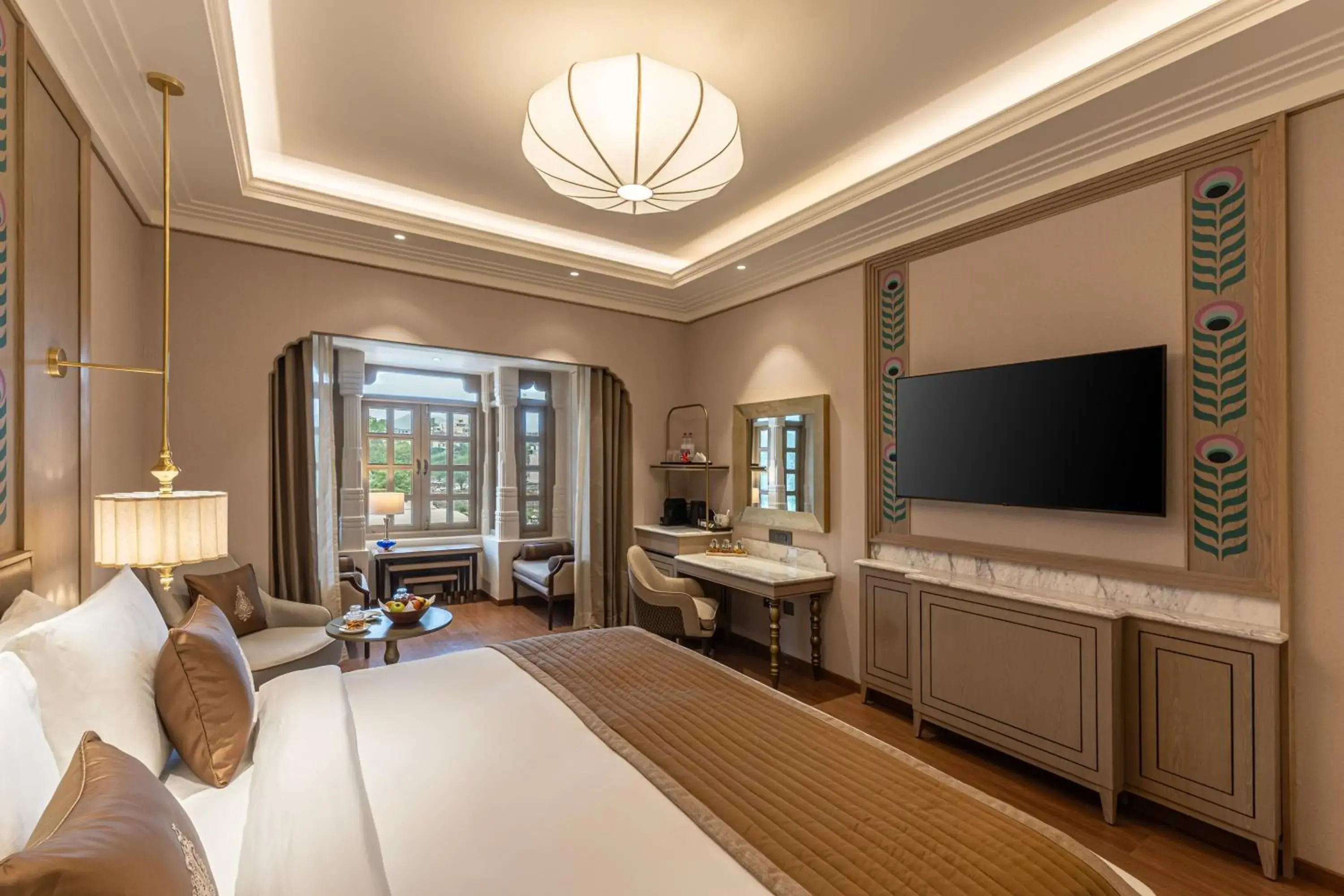 Mewar Superior Room- 15% off on Spa, Laundry and on Food and Soft Beverages in Wyndham Grand Udaipur Fateh Sagar Lake - Pure Vegetarian Resort Mewar Superior Room- 15% off on Spa, Laundry and on Food and Soft Beverages in Wyndham Grand Udaipur Fateh Sagar Lake - Pure Vegetarian Resort