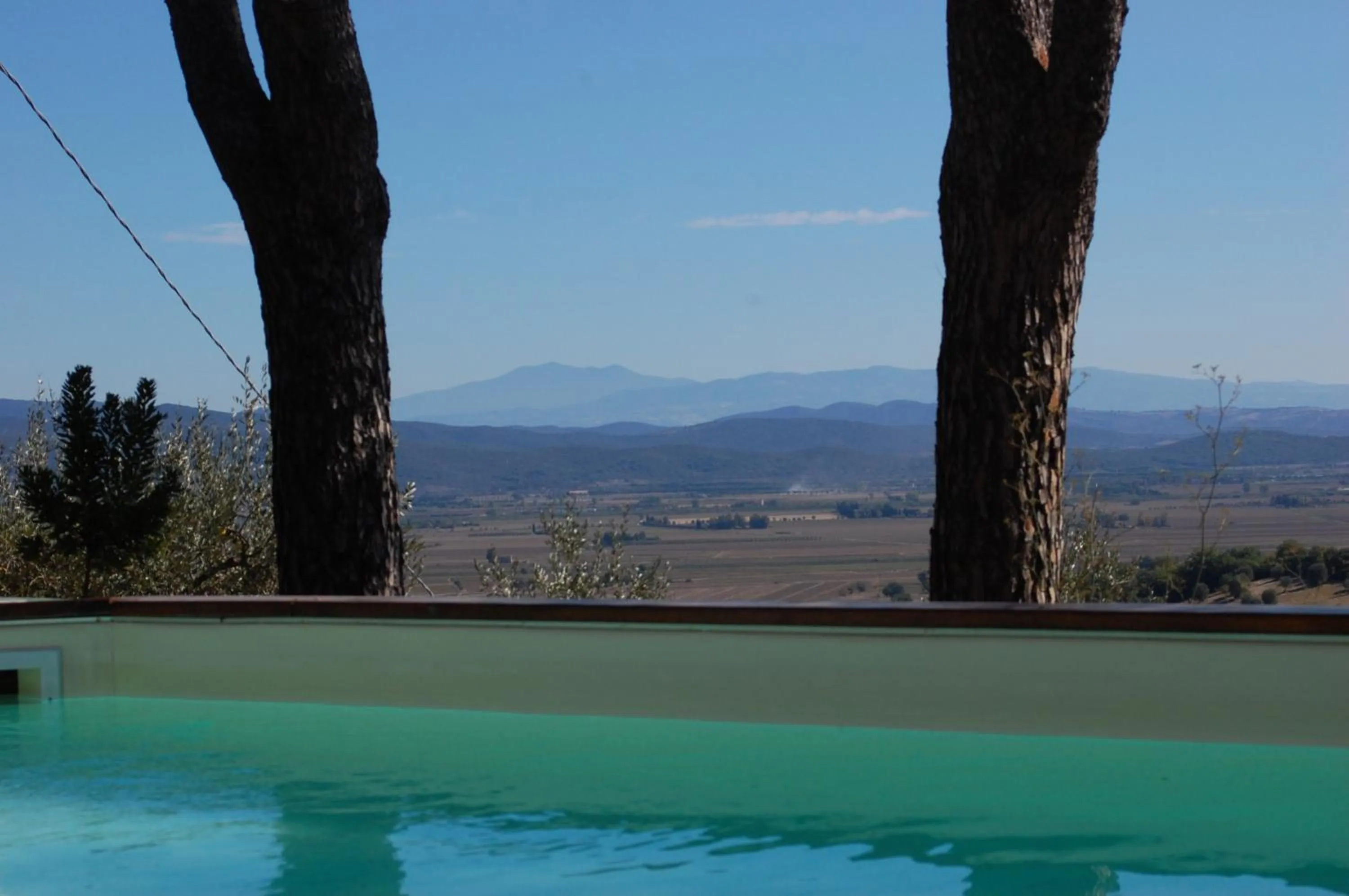 Garden view in Il Pino