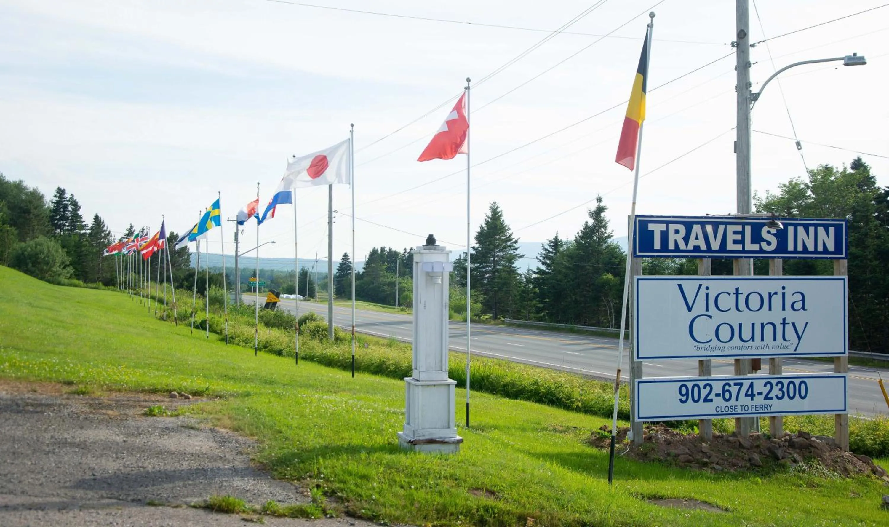 Property logo or sign in Travels Inn Victoria County