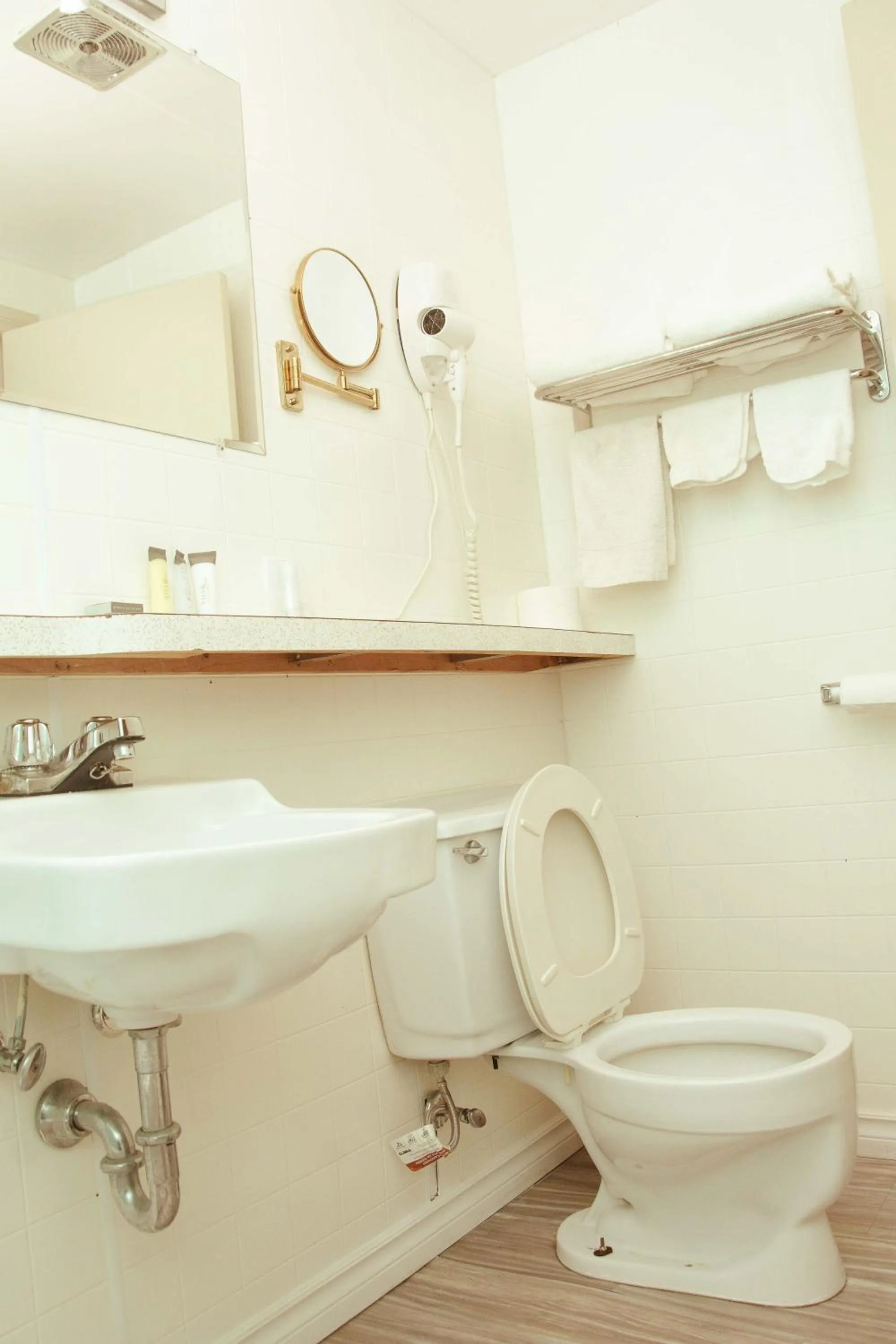 Toilet in Travels Inn Victoria County