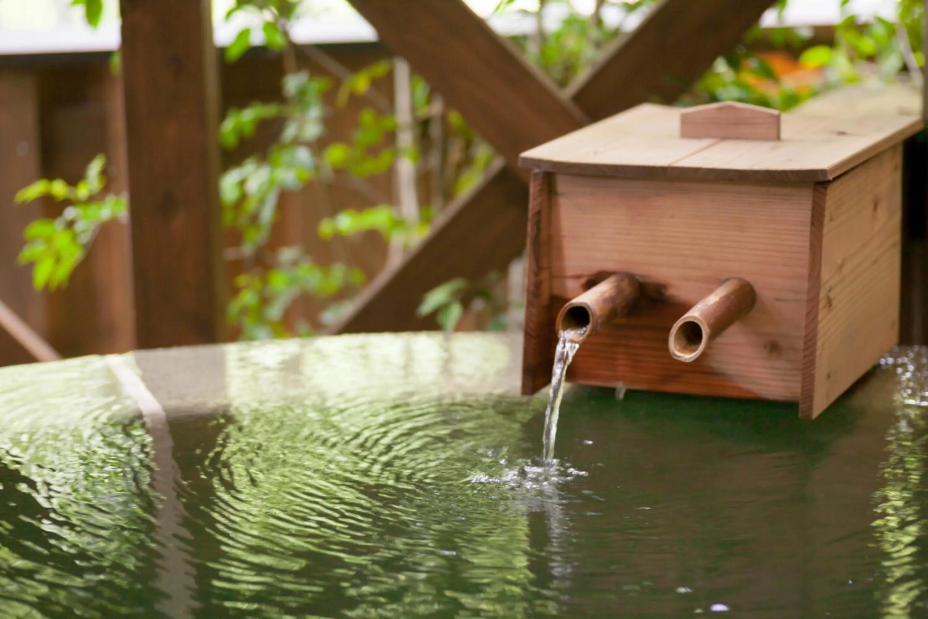 Hot Spring Bath in Ufufu
