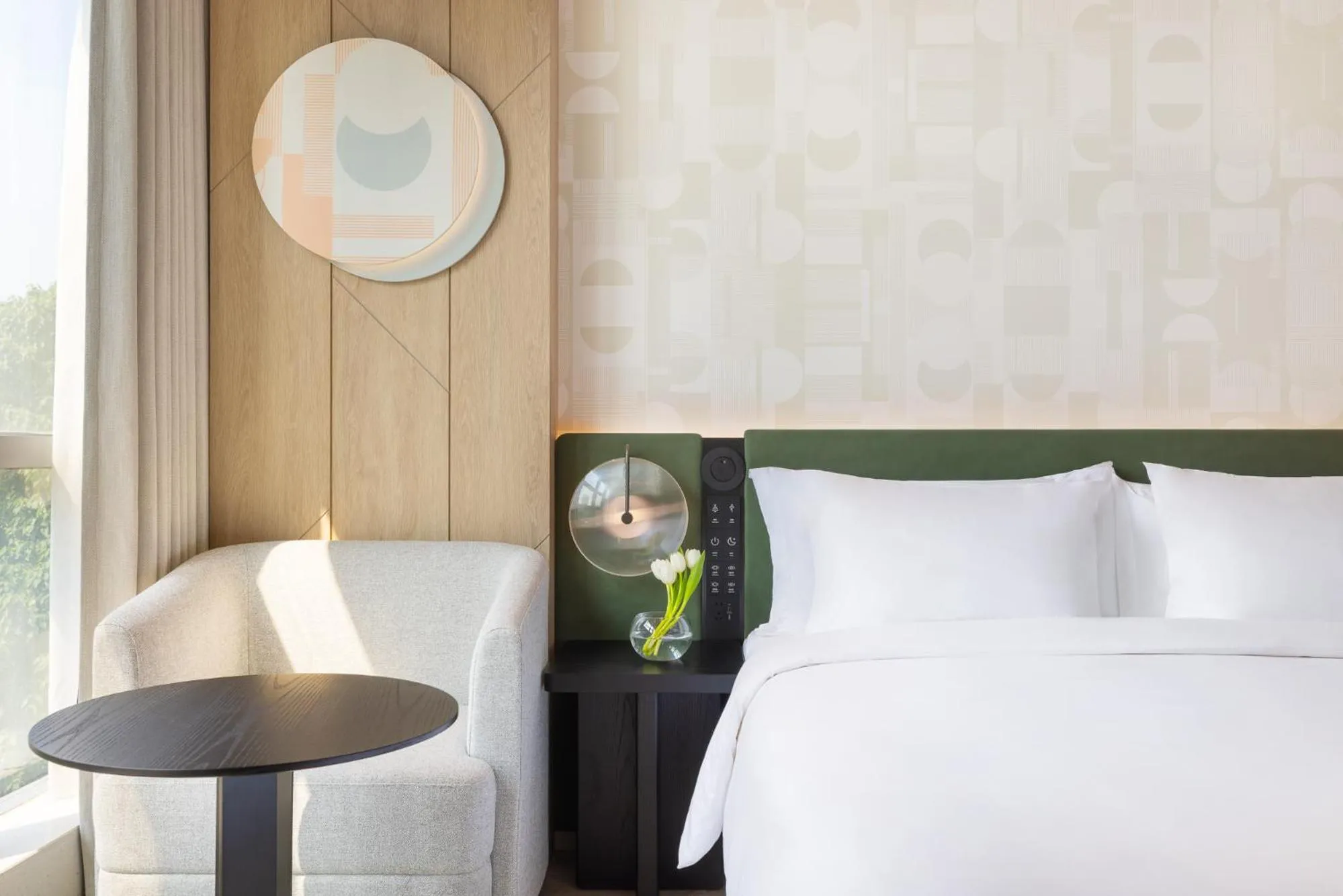 Bed in EVEN Hotel Hangzhou West Lake by IHG