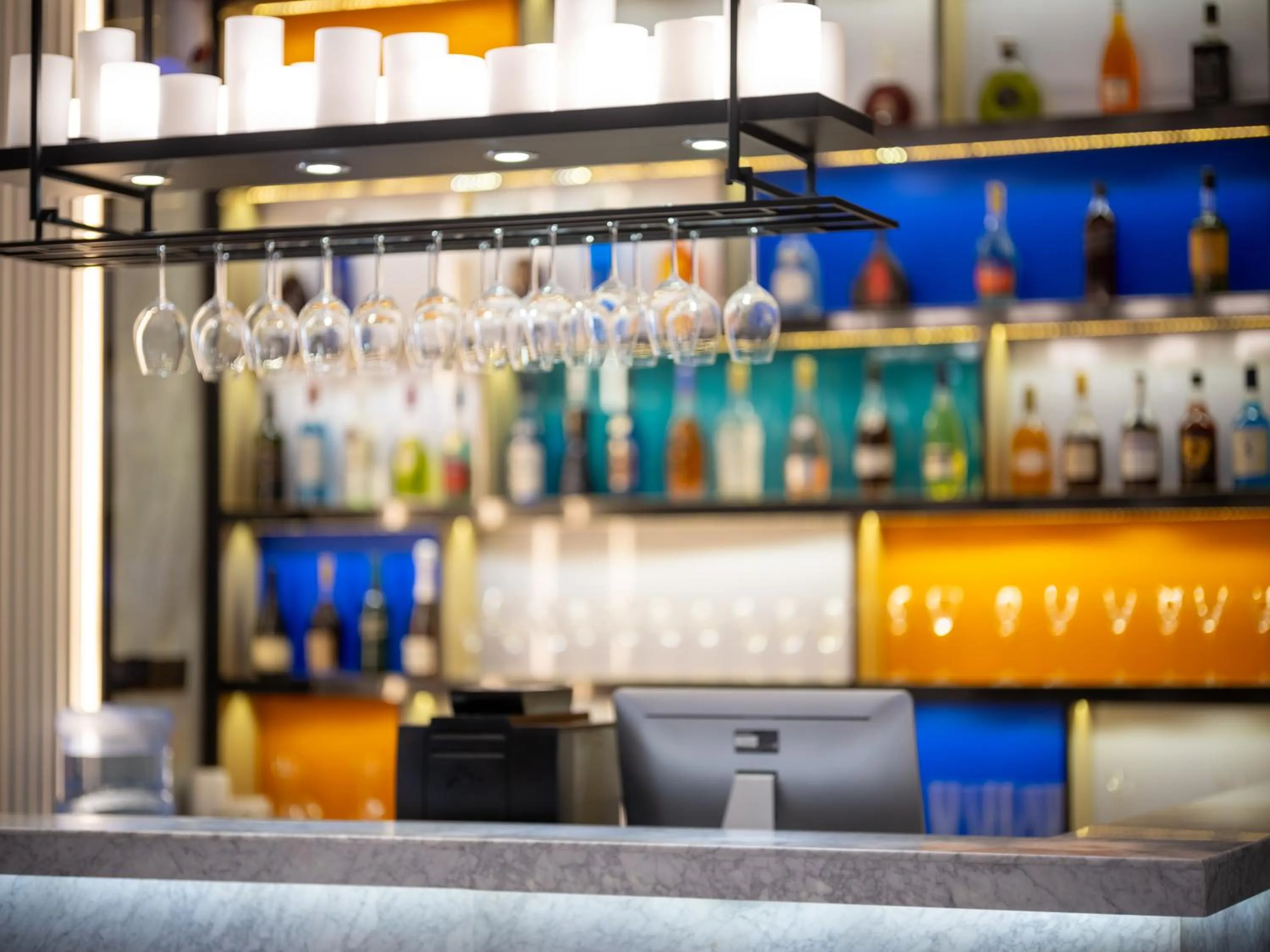 Seating area in Holiday Inn Express Zhuhai Grand Theater by IHG