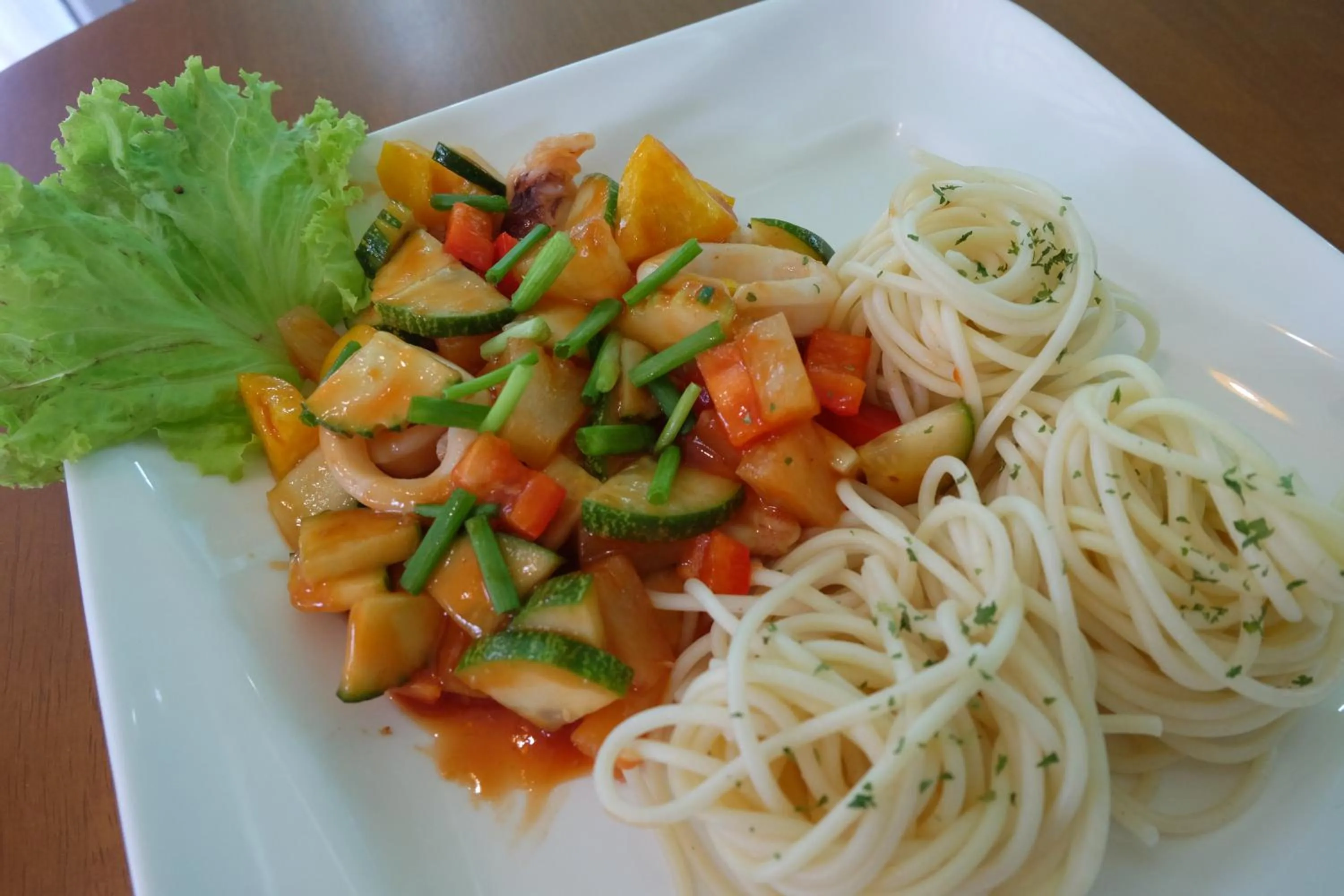Food close-up in Samui Poshtel