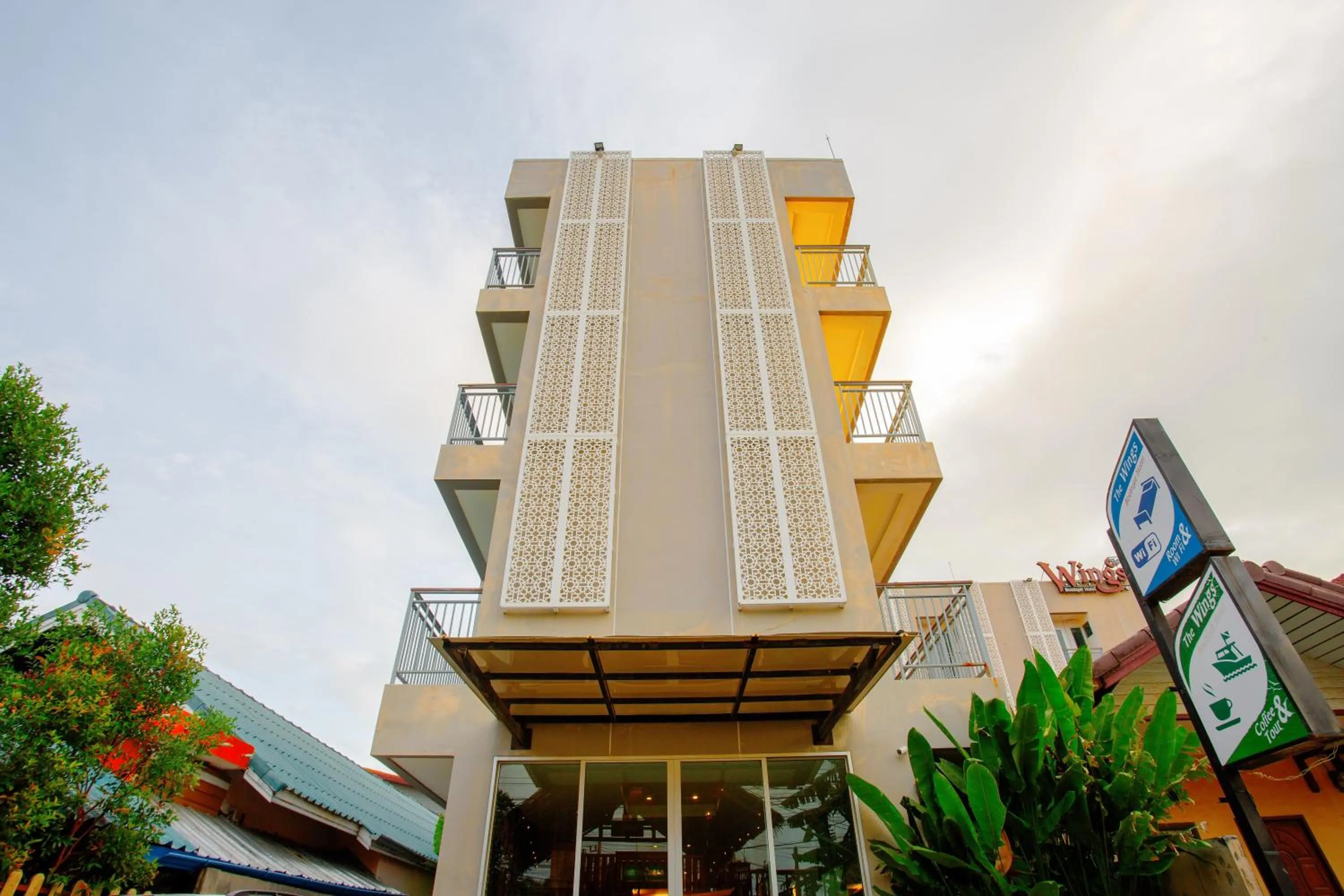 Property building in The Wings Boutique Hotels Krabi Ko Lanta