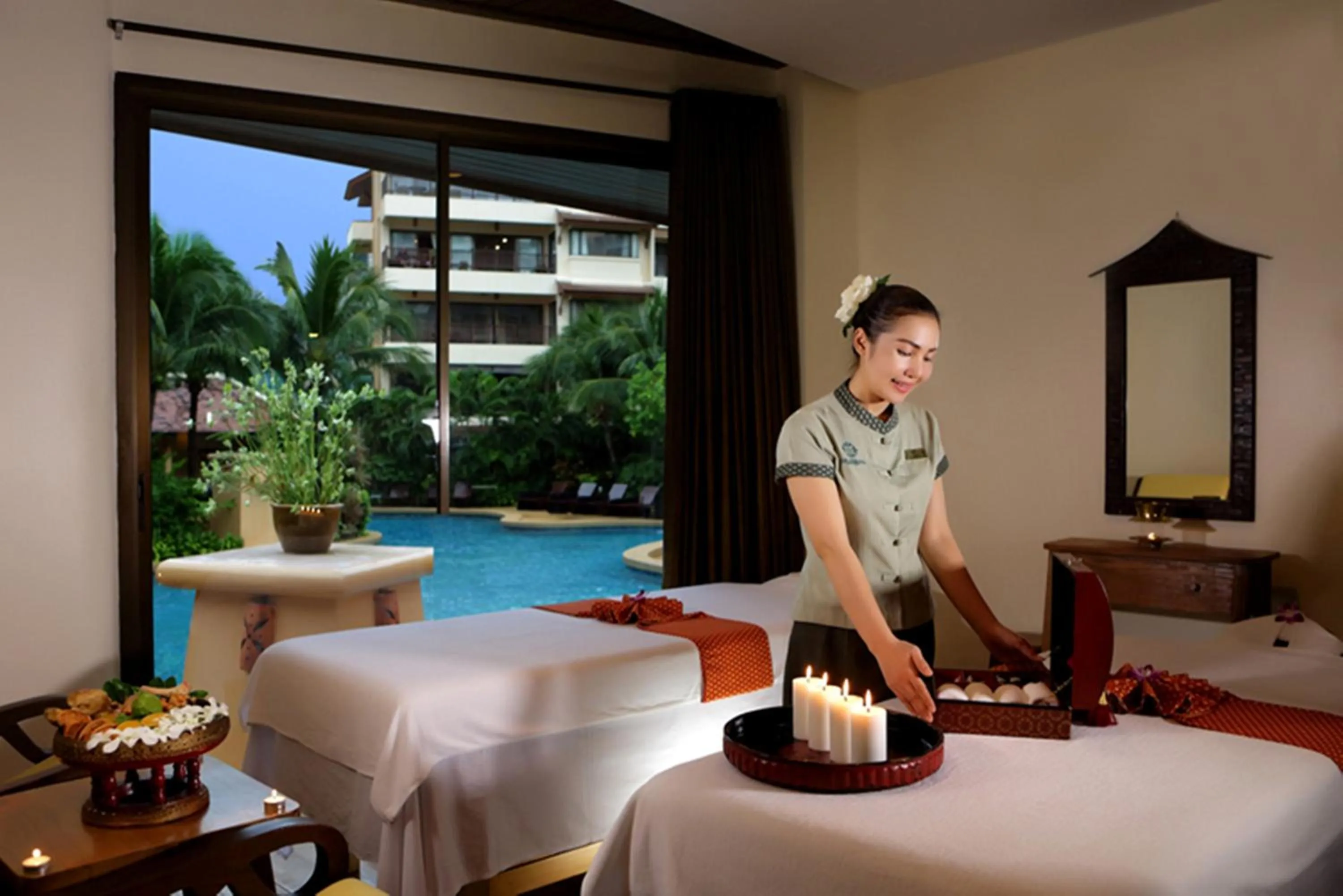 Massage in Paradise Pool Villa Pattaya in Tropicana Village