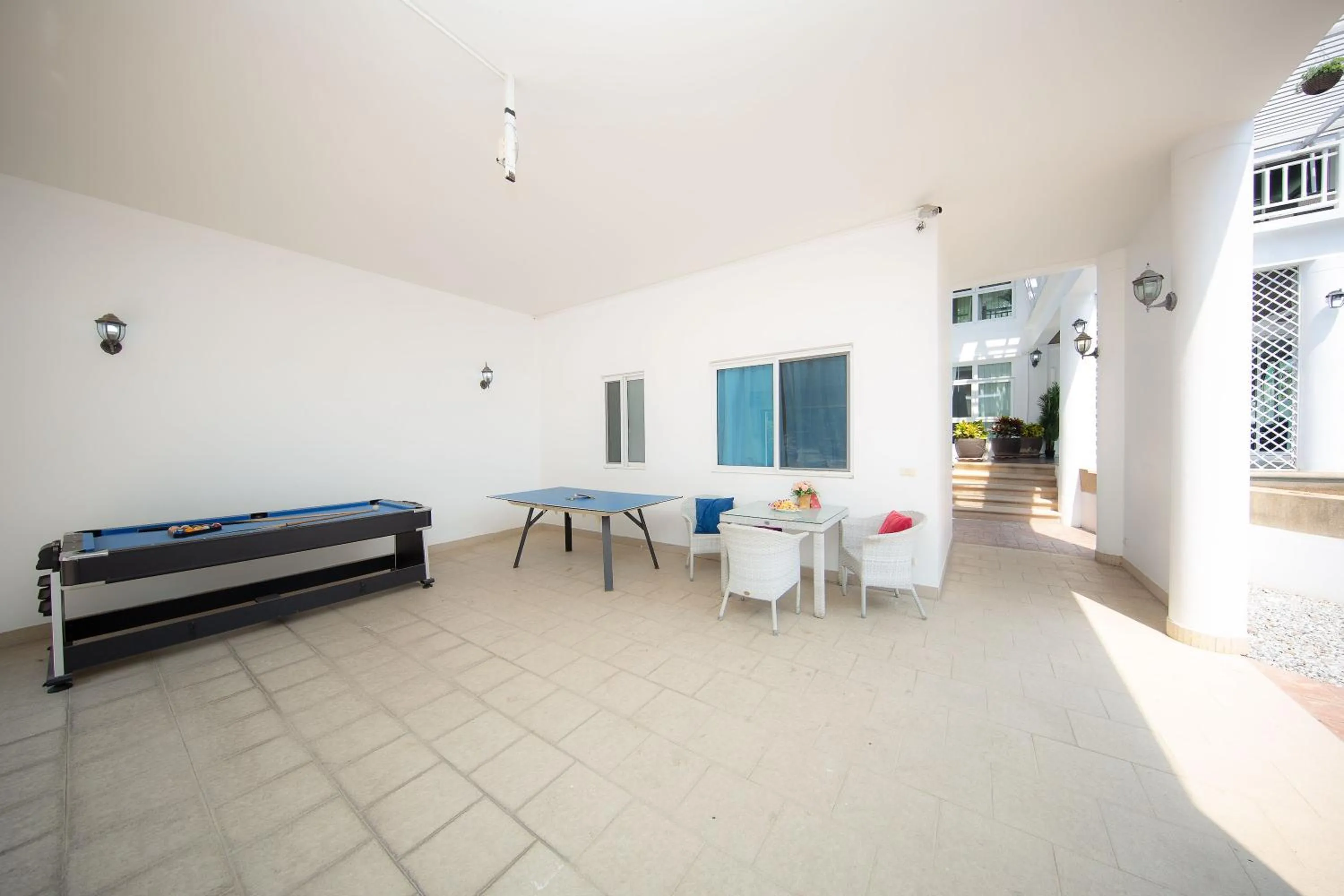 Patio in Paradise Pool Villa Pattaya in Tropicana Village