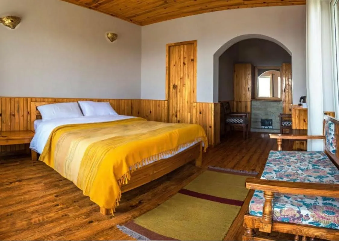 Living room, Bed in Kasar Rainbow Yoga Retreat