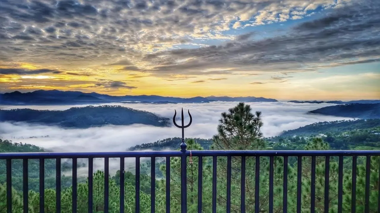 Natural landscape in Kasar Rainbow Yoga Retreat