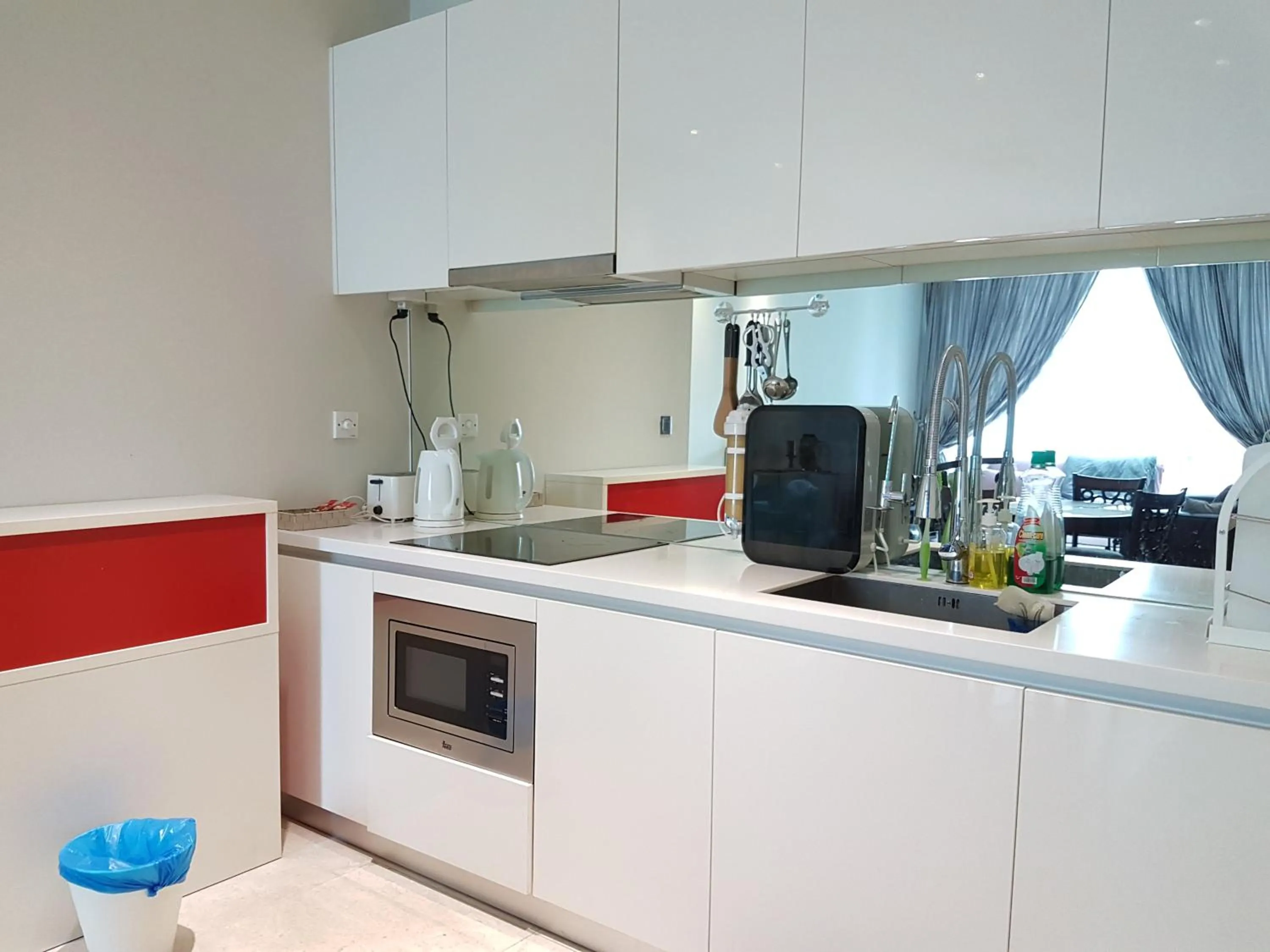 Kitchen or kitchenette in Soho Suites @ KLCC by Luxury Suites Asia