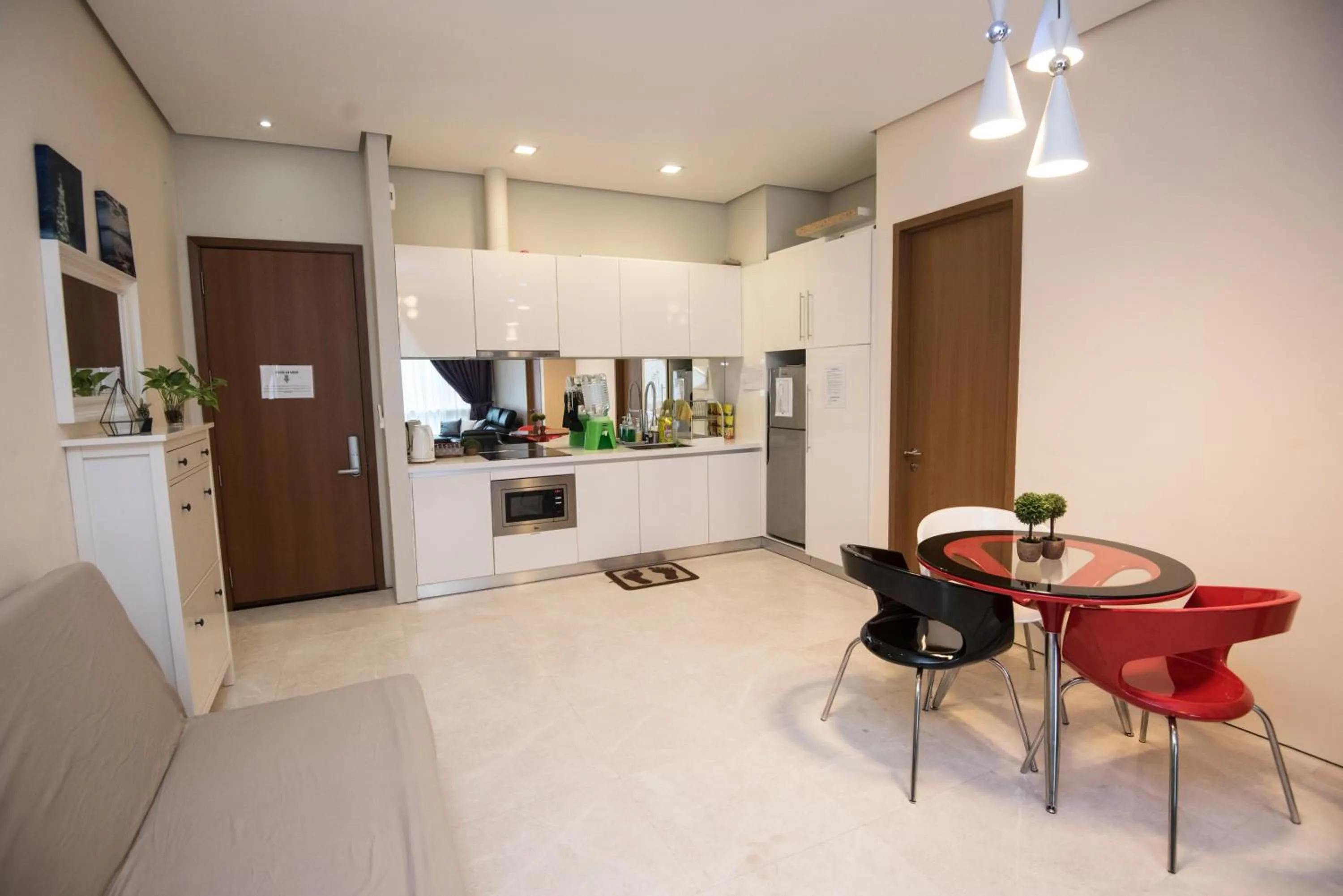 Living room in Soho Suites @ KLCC by Luxury Suites Asia