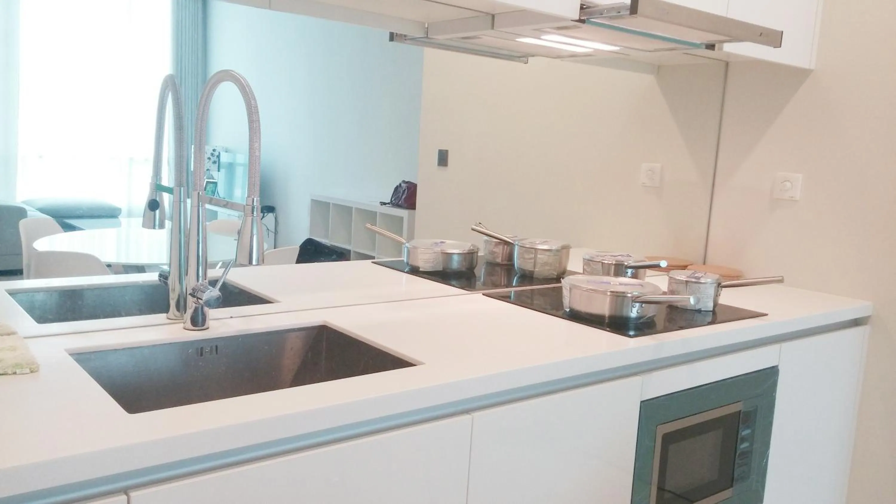 Kitchen or kitchenette in Soho Suites @ KLCC by Luxury Suites Asia