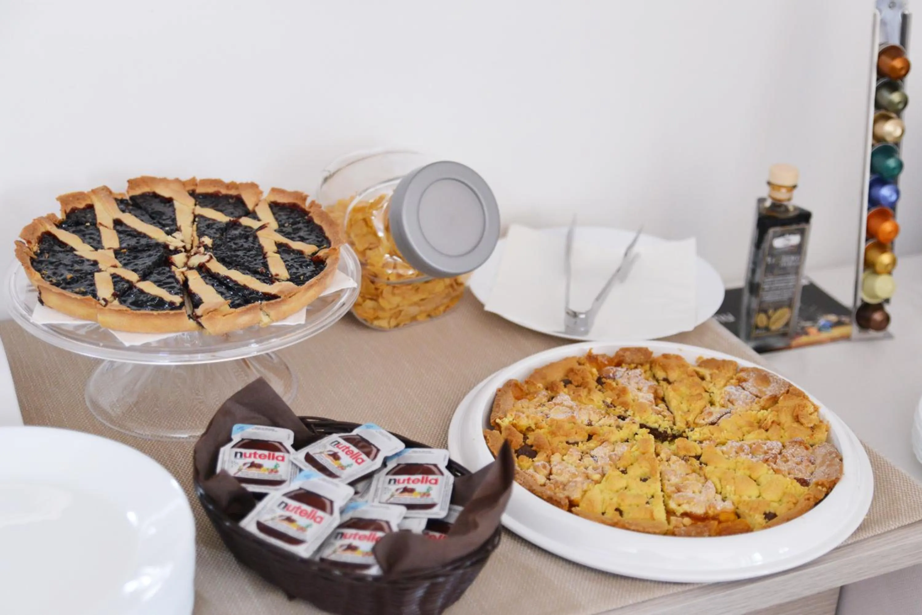 Italian breakfast in Agriturismo Nonna Rosa