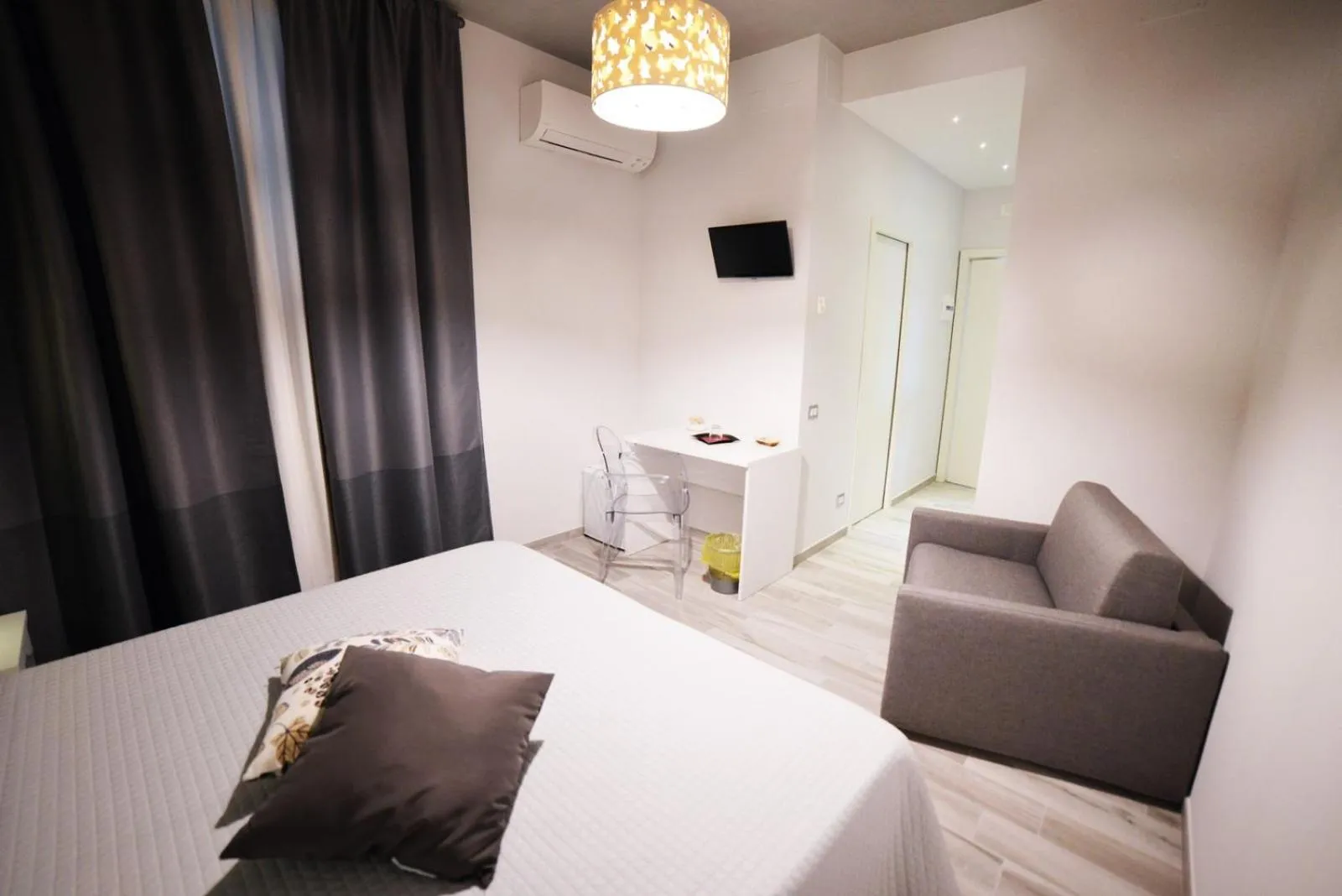 View (from property/room), Bed in Agriturismo Nonna Rosa