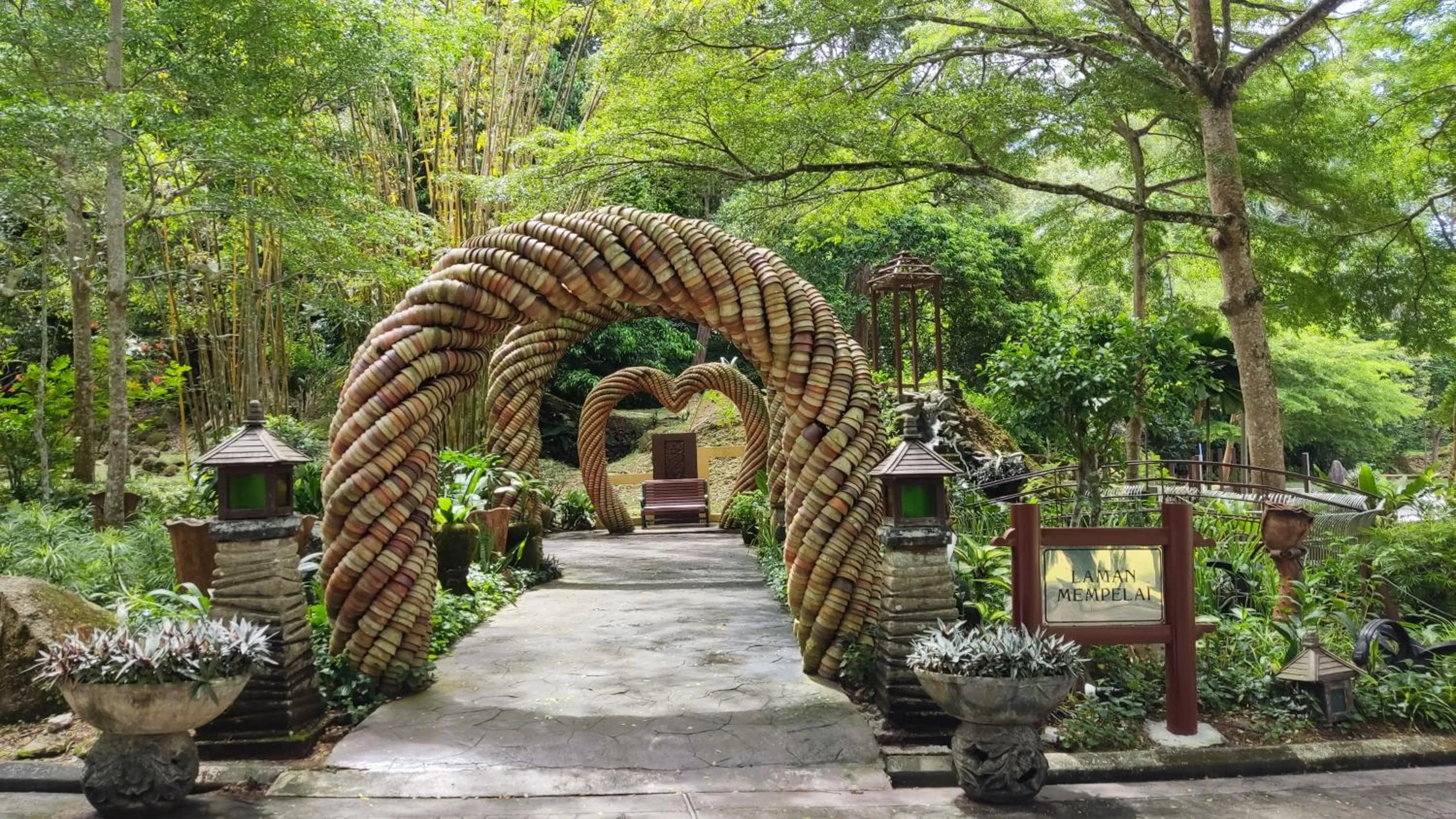 Off site in Penang Hill Lodge