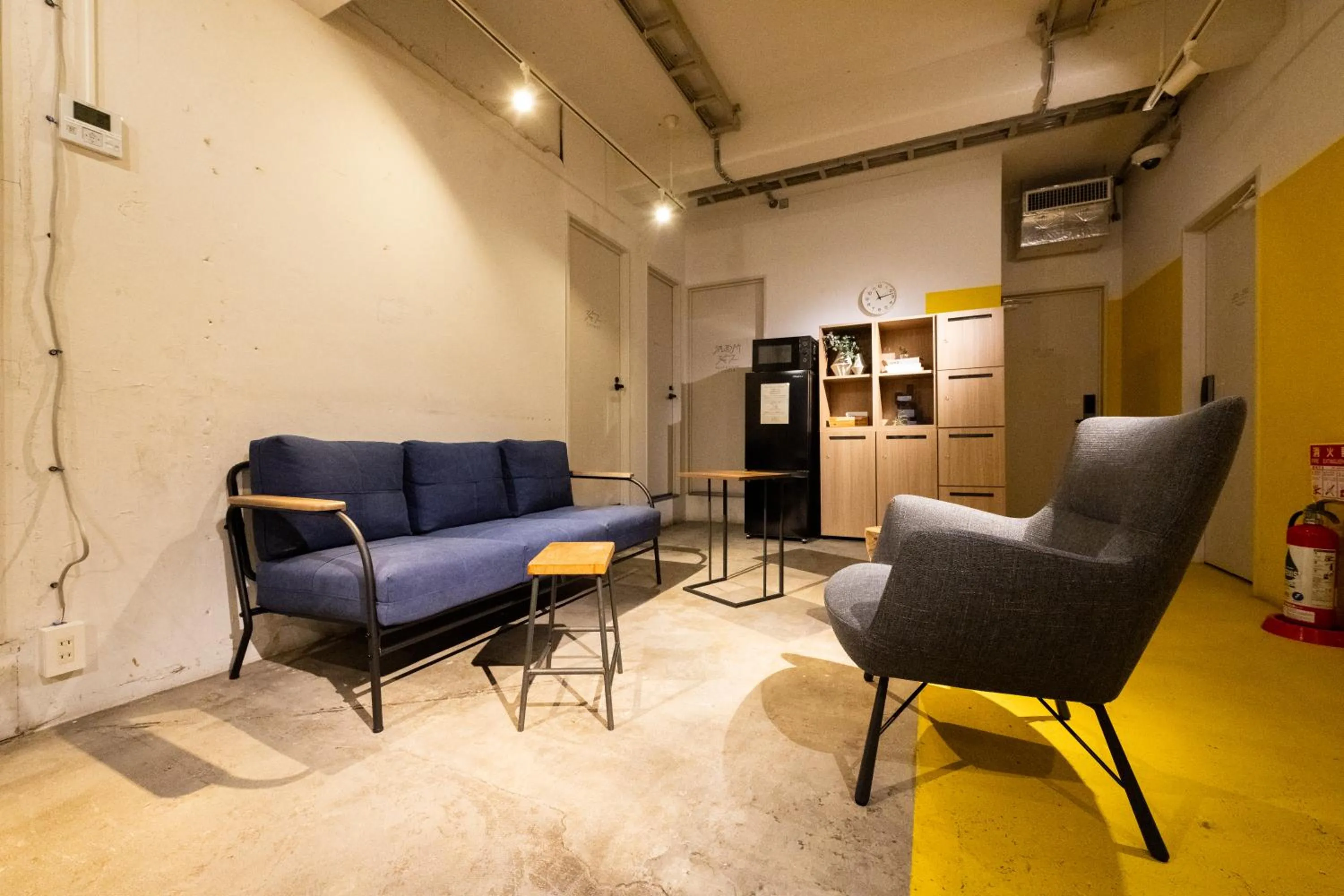 Communal lounge/ TV room in Imano Tokyo Hostel