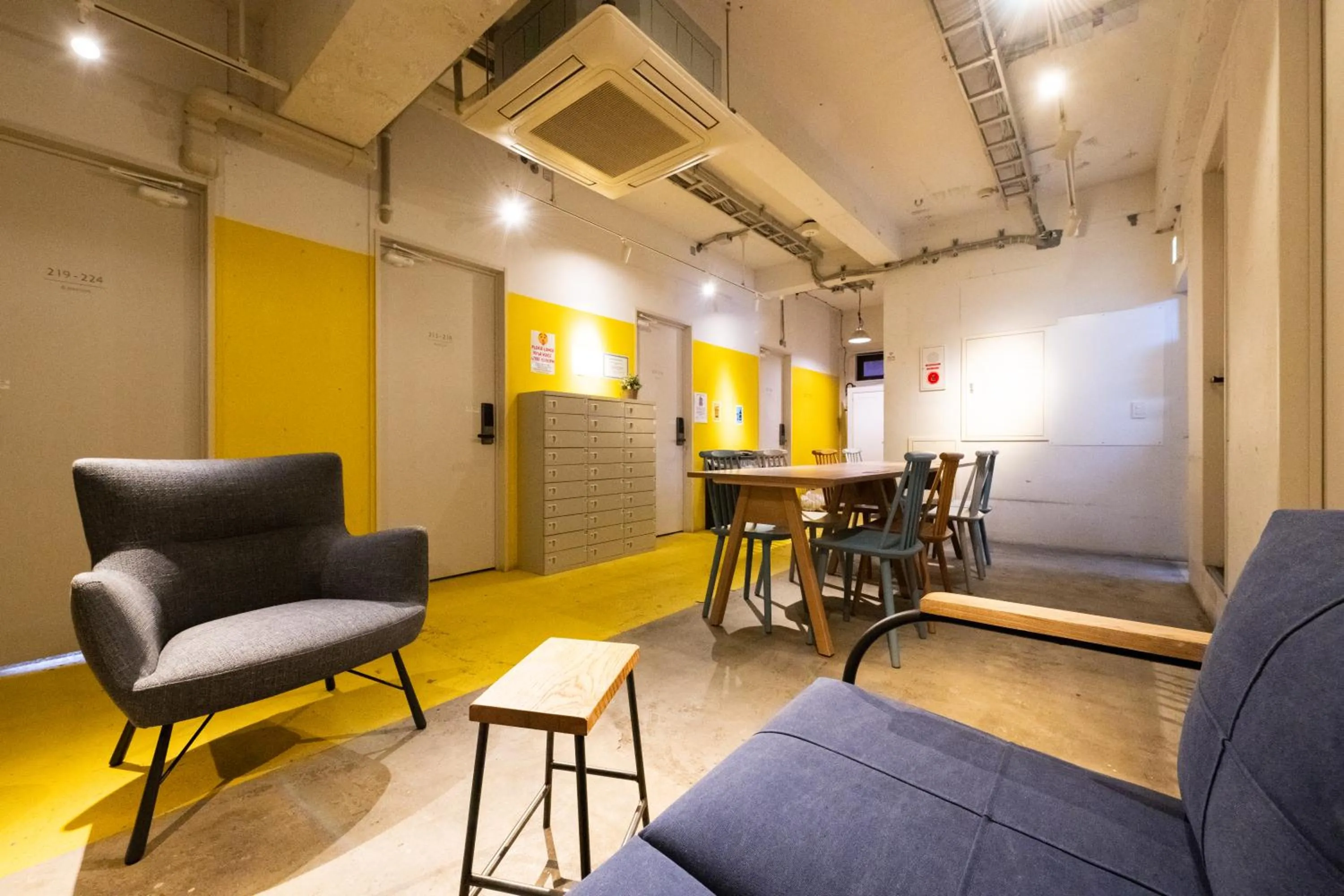 Communal lounge/ TV room in Imano Tokyo Hostel