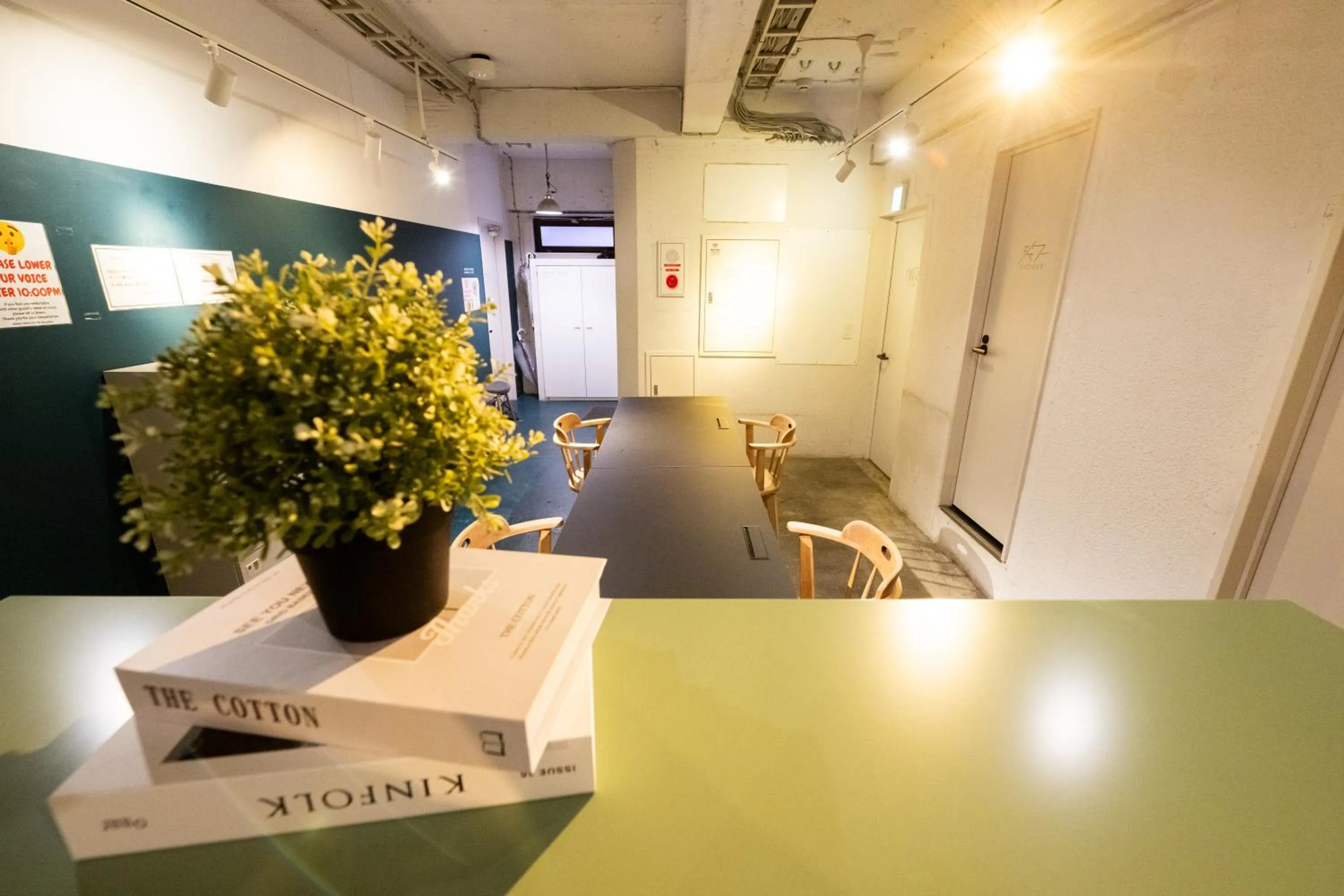 Communal lounge/ TV room in Imano Tokyo Hostel