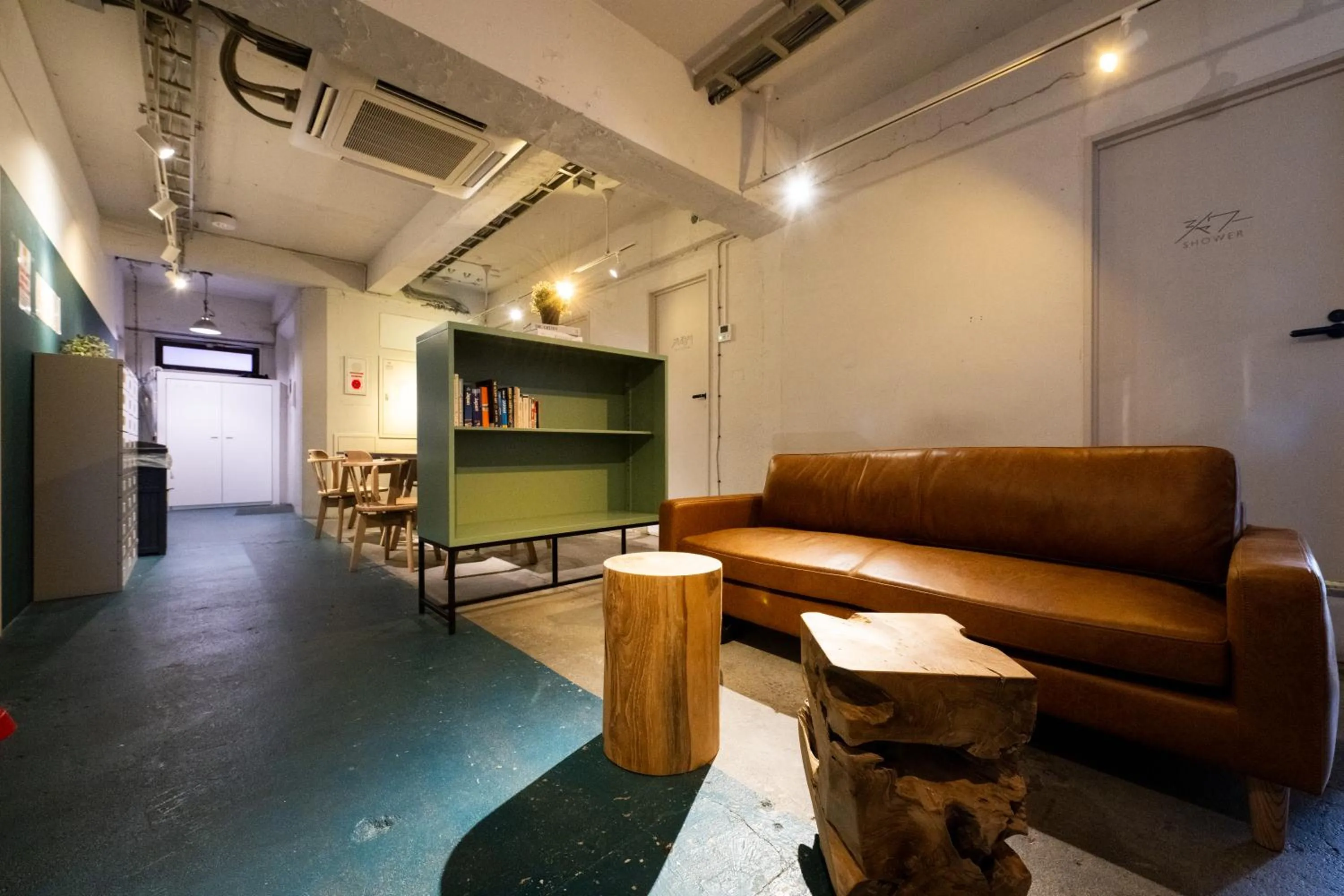 Communal lounge/ TV room in Imano Tokyo Hostel
