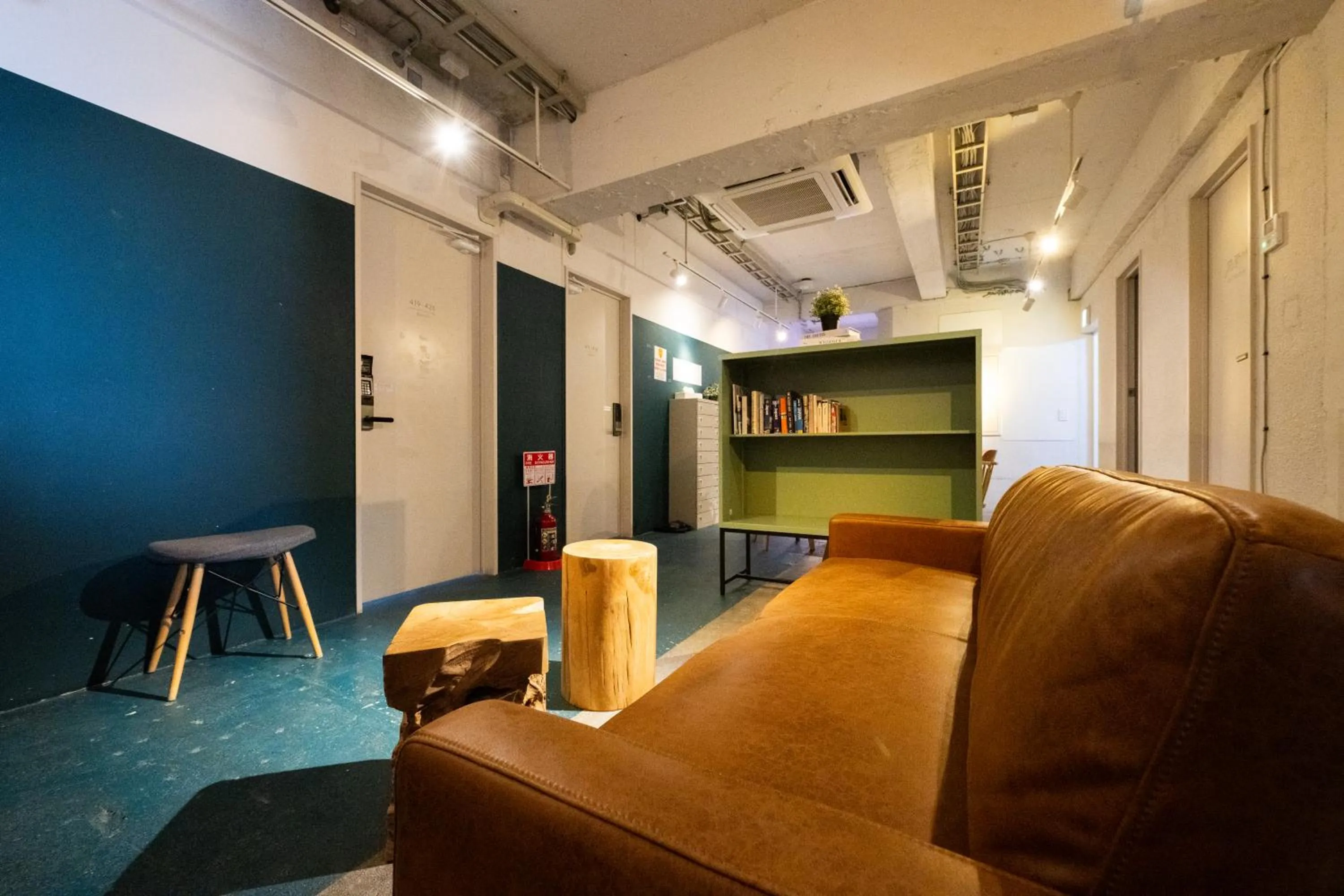 Communal lounge/ TV room in Imano Tokyo Hostel