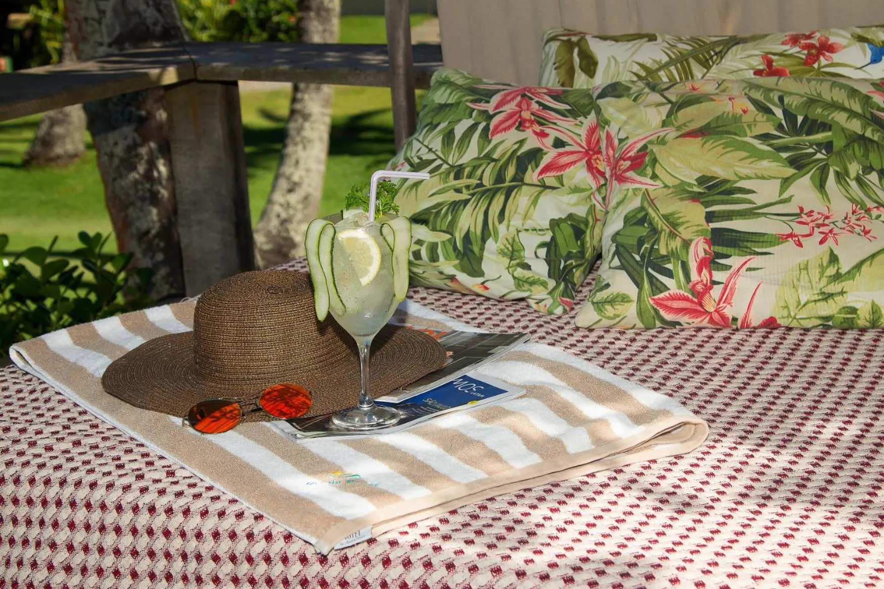 Garden view in Rio Da Barra Villa Hotel