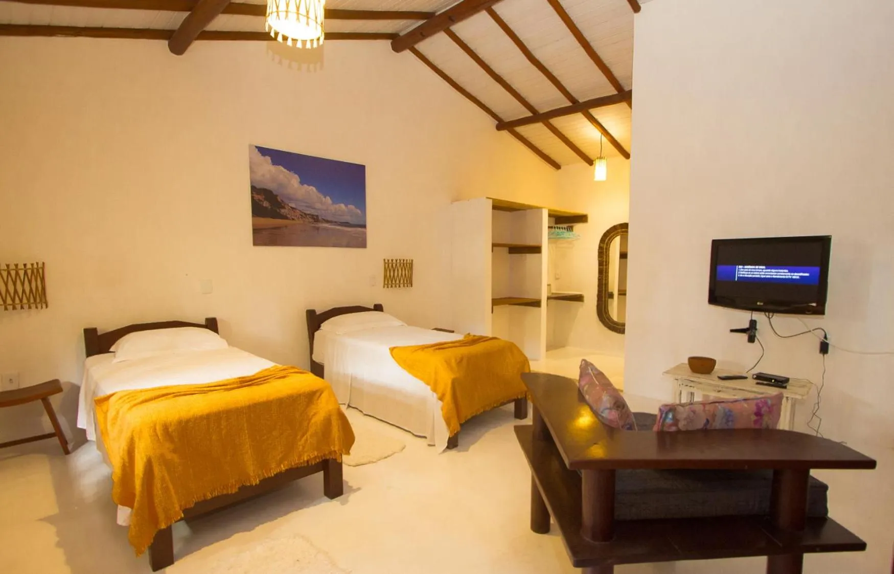 Living room, Bed in Rio Da Barra Villa Hotel