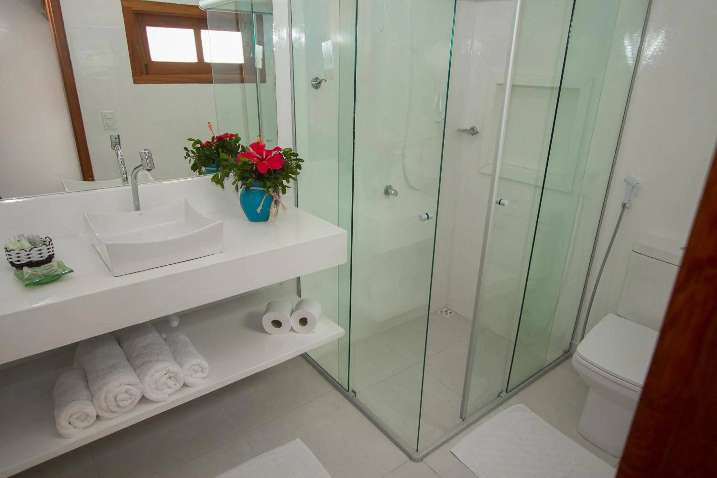 Shower in Rio Da Barra Villa Hotel