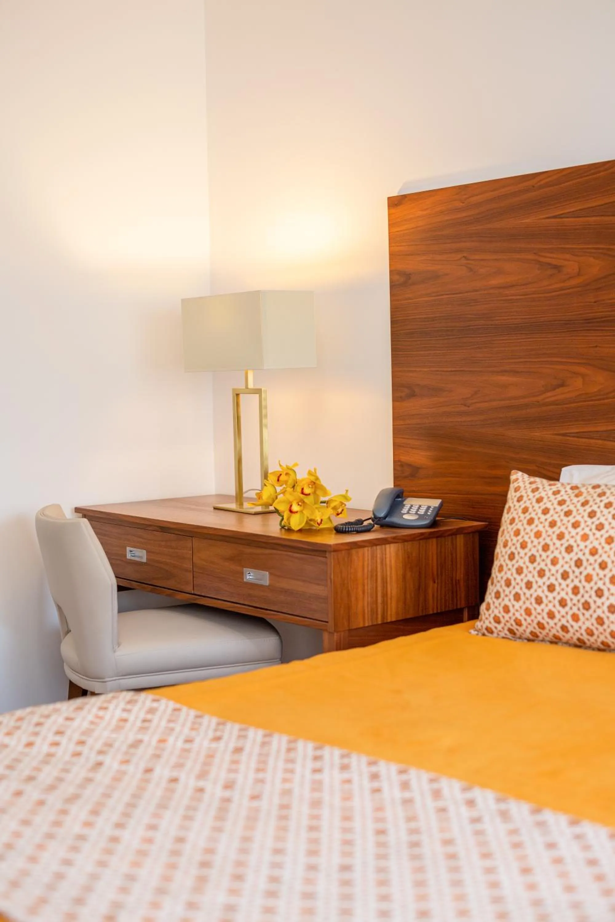 Bed in Hotel Nossa Senhora da Paz