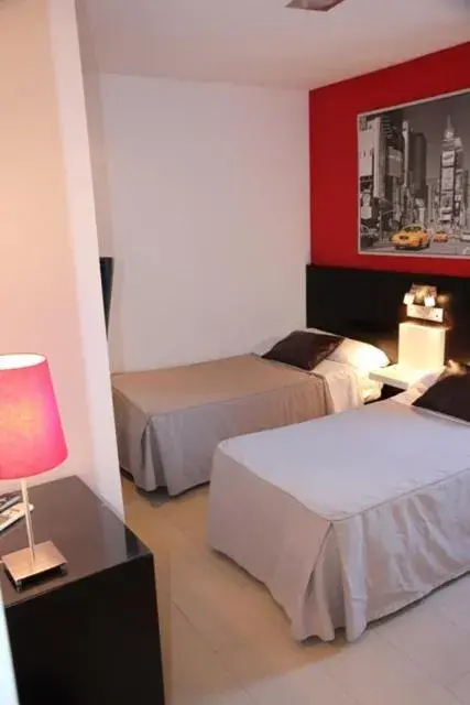 Twin Room in Hostal Central Twin Room in Hostal Central