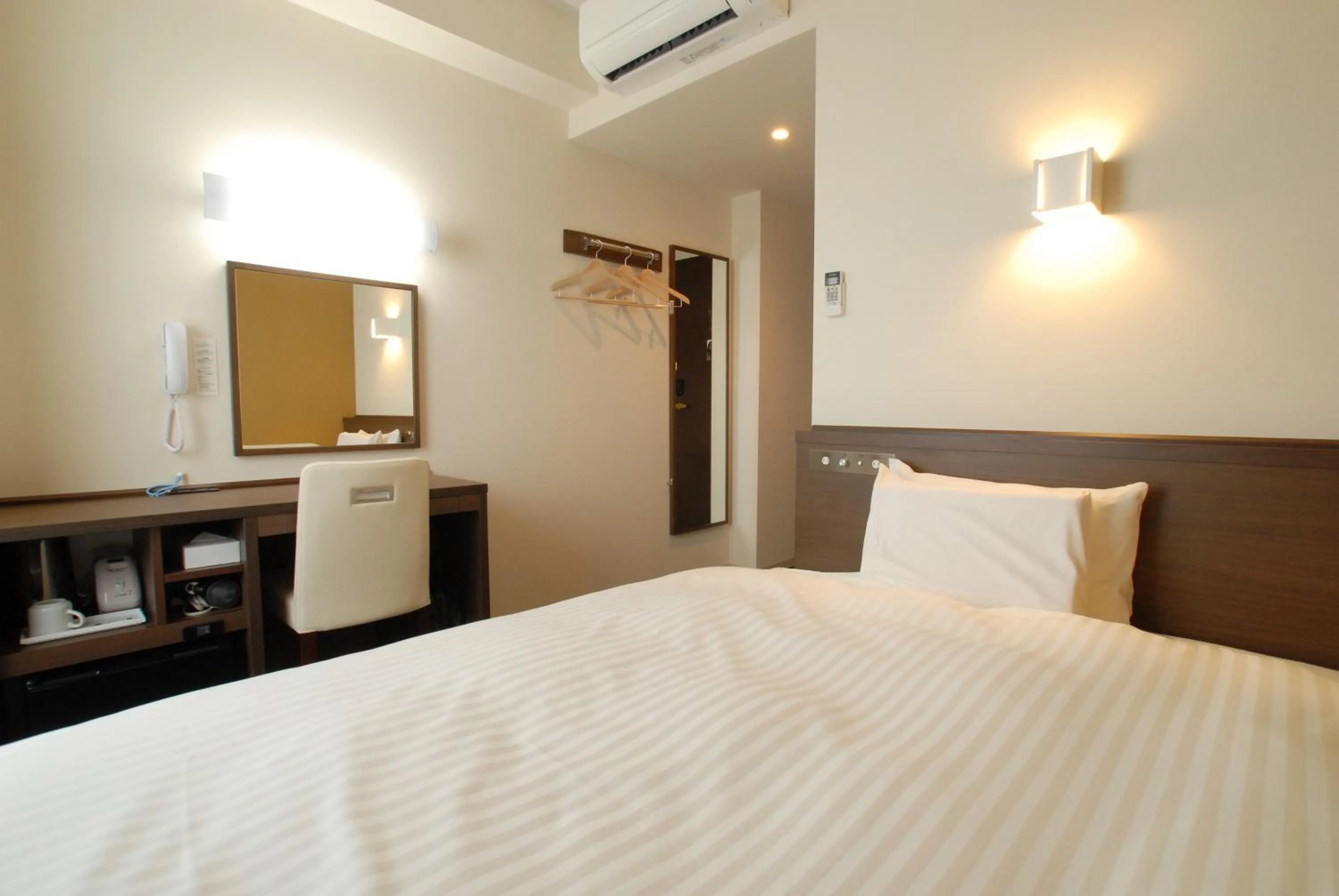 Bed in AB Hotel Fukaya