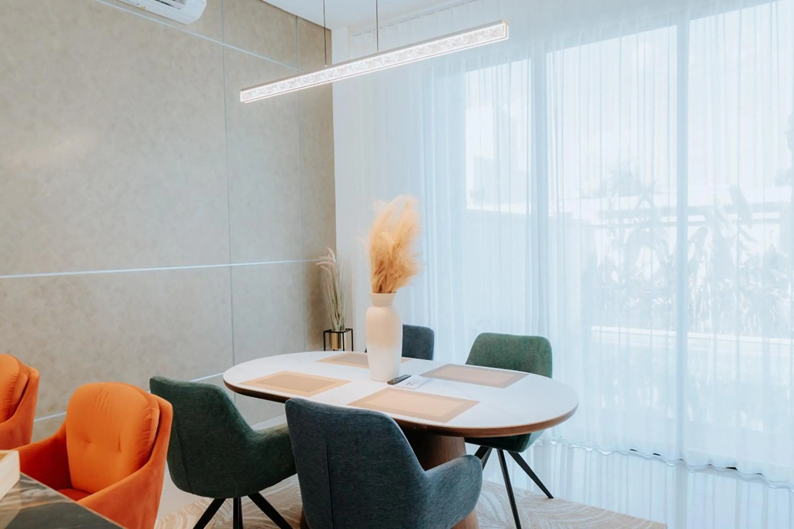 Seating area in Slokayana Villas