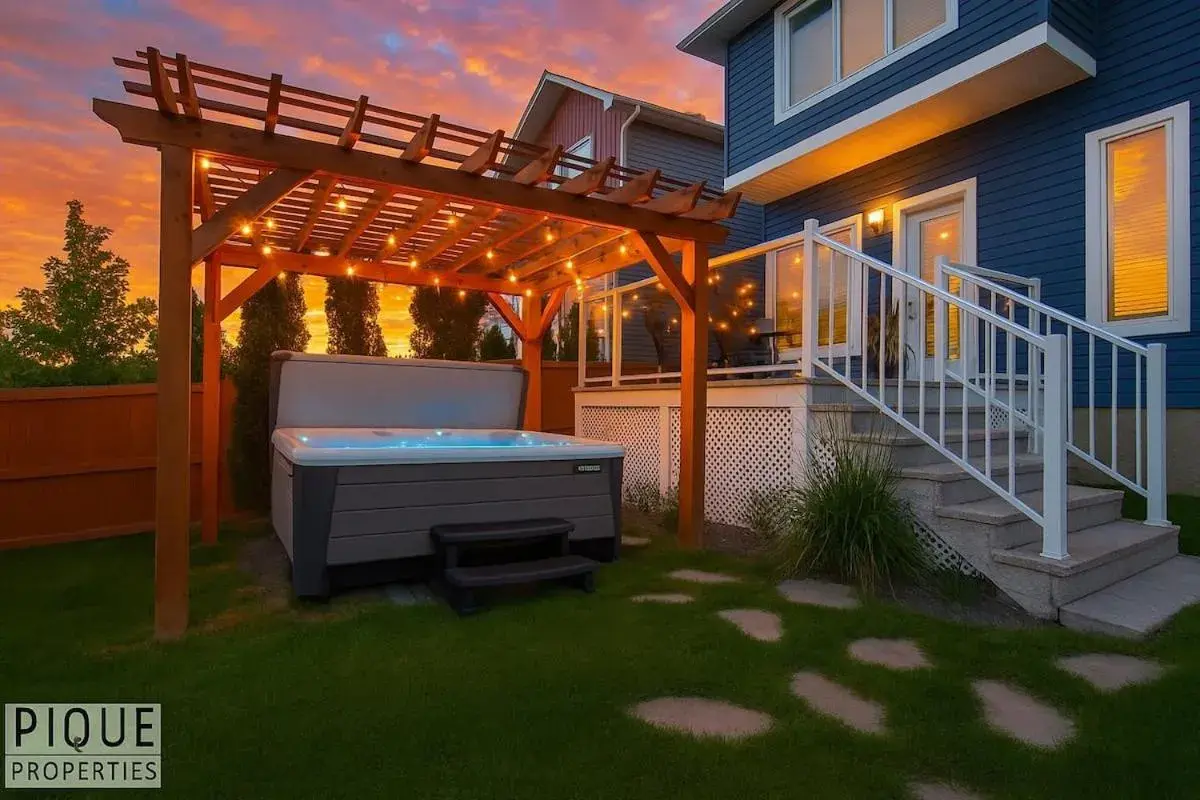 Chic Retreat with Hot Tub - King Bed - Fireplace - WEM Chic Retreat with Hot Tub - King Bed - Fireplace - WEM