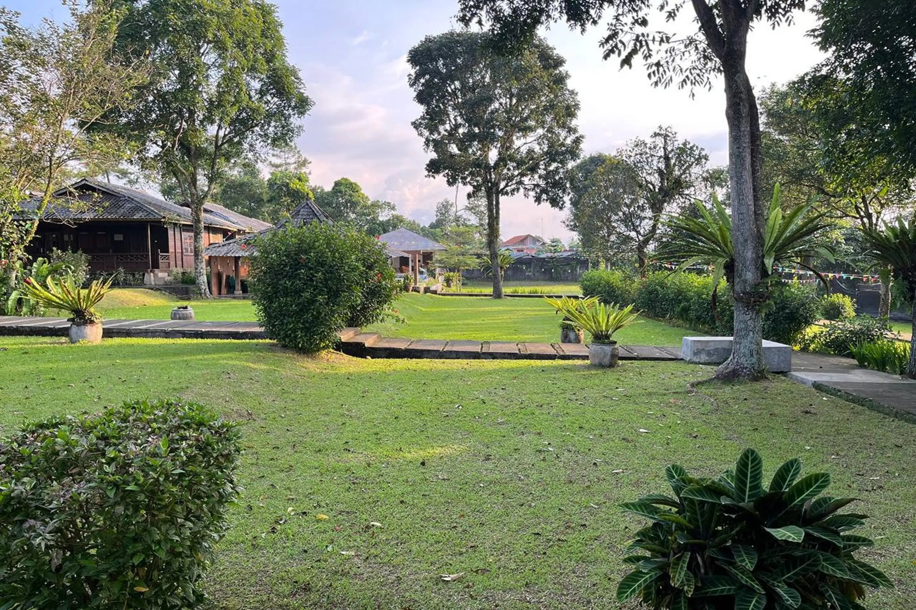 Natural landscape in Tjapoeng Resort Pancawati